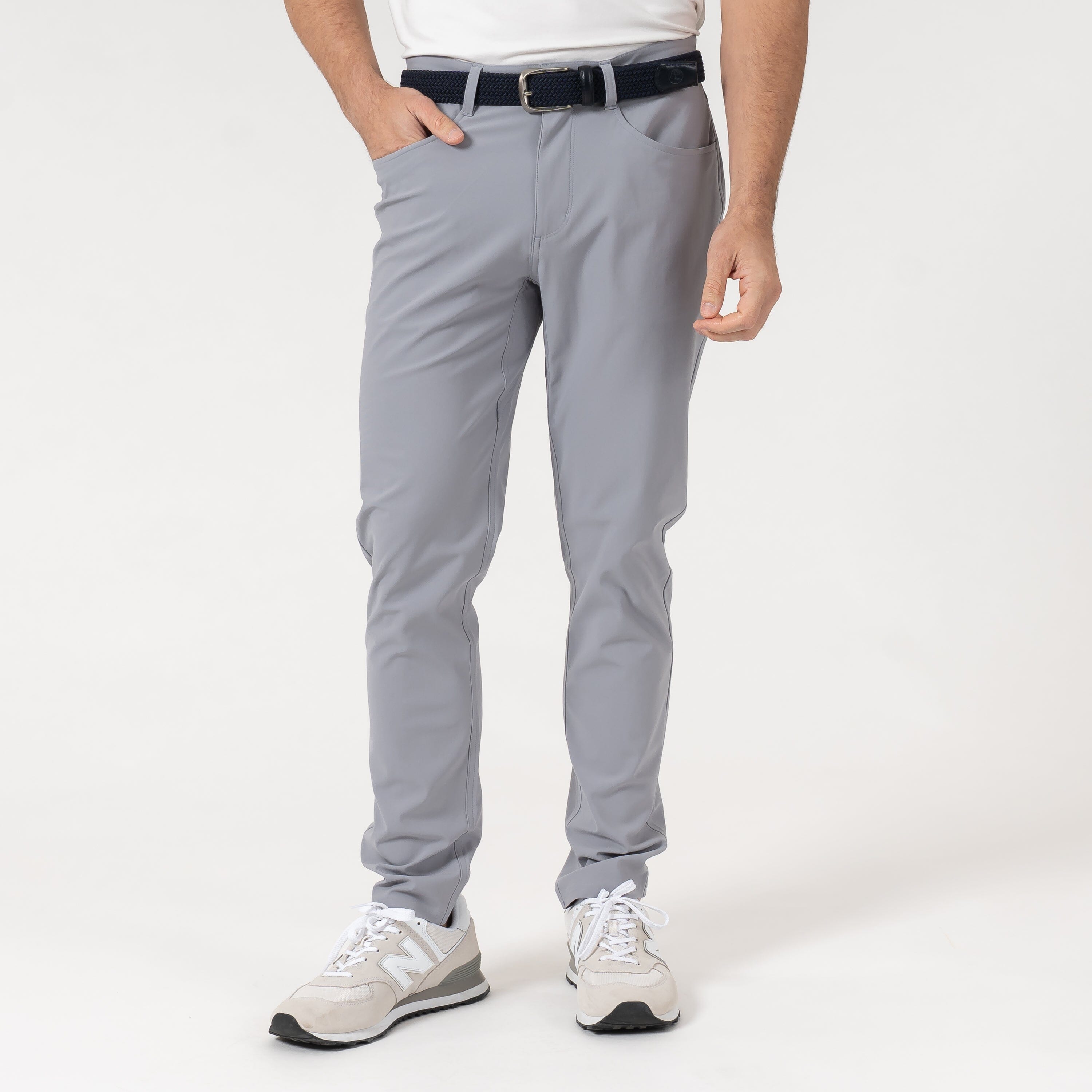 Delta Performance Pant | Solid - Stainless Steel