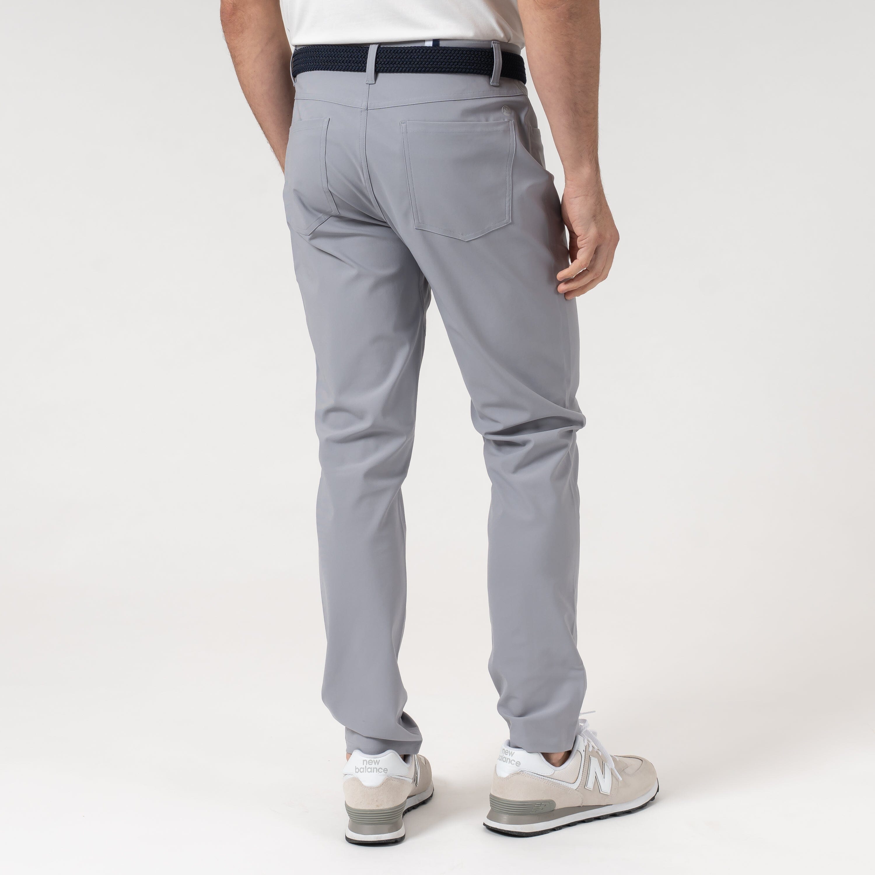 Alternative view of Delta Performance Pant | Solid - Stainless Steel