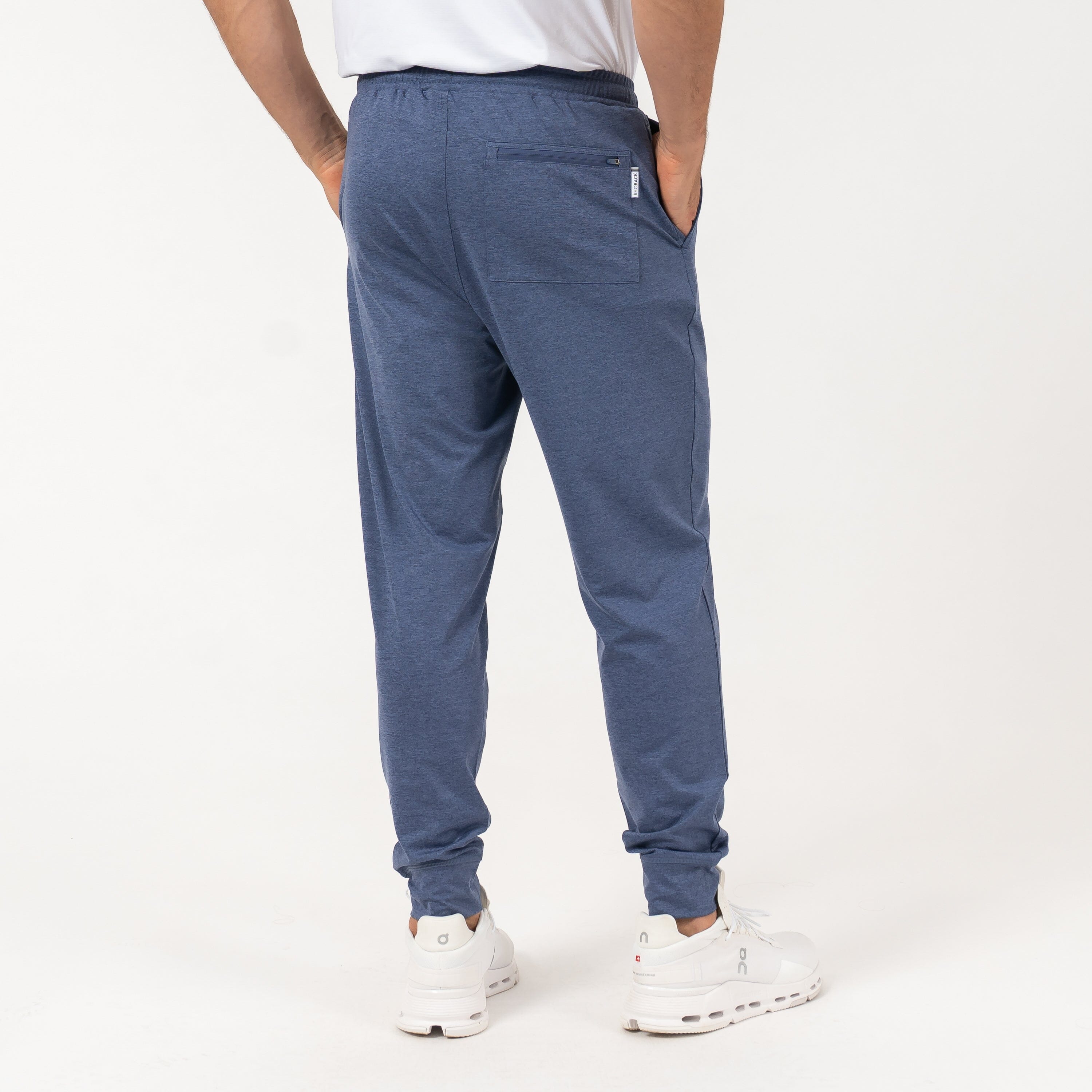 Alternative view of Sprint Performance Jogger | Heather - Coastal Blue/Coastal Blue