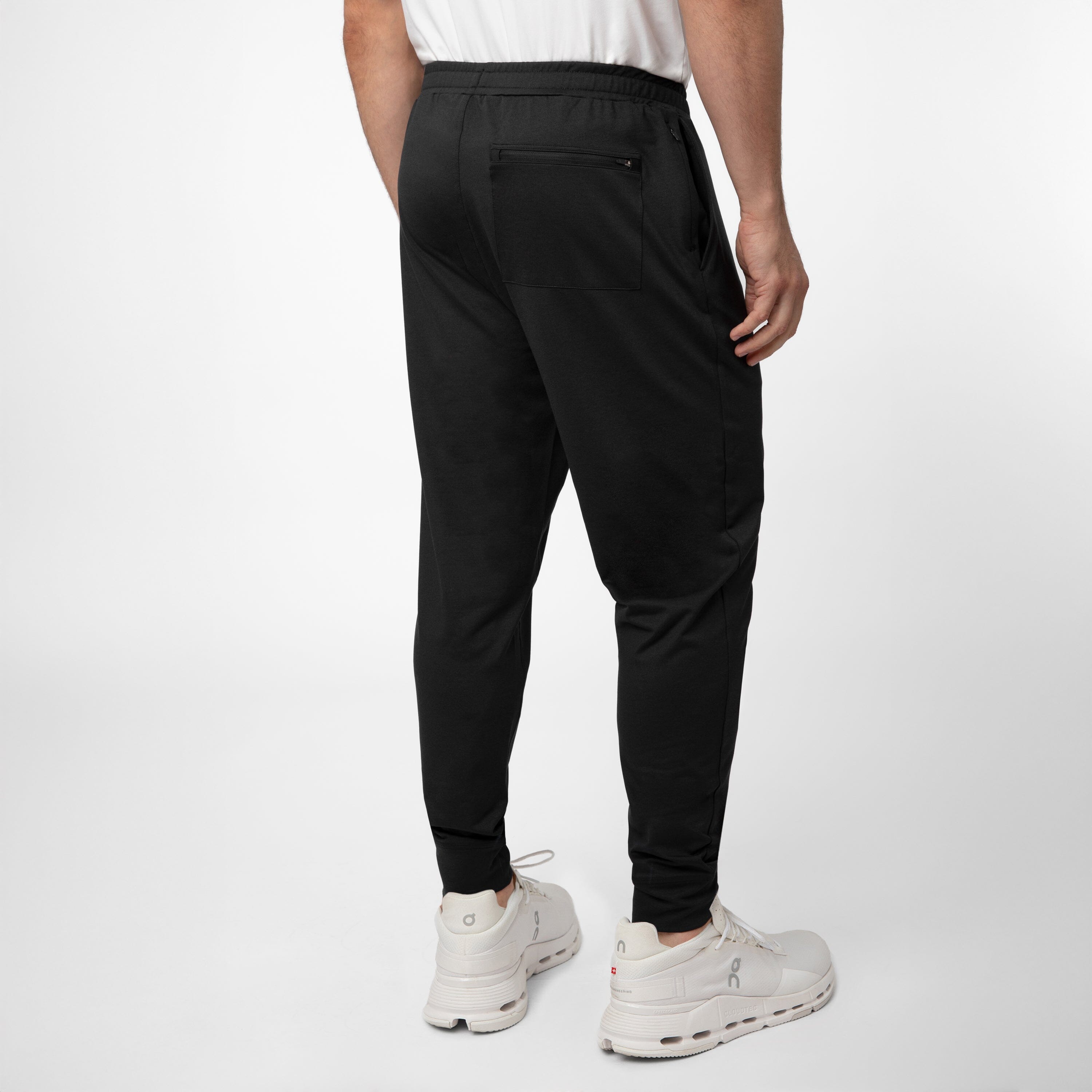 Alternative view of Sprint Performance Jogger | Heather - Midnight Black/Midnight Black