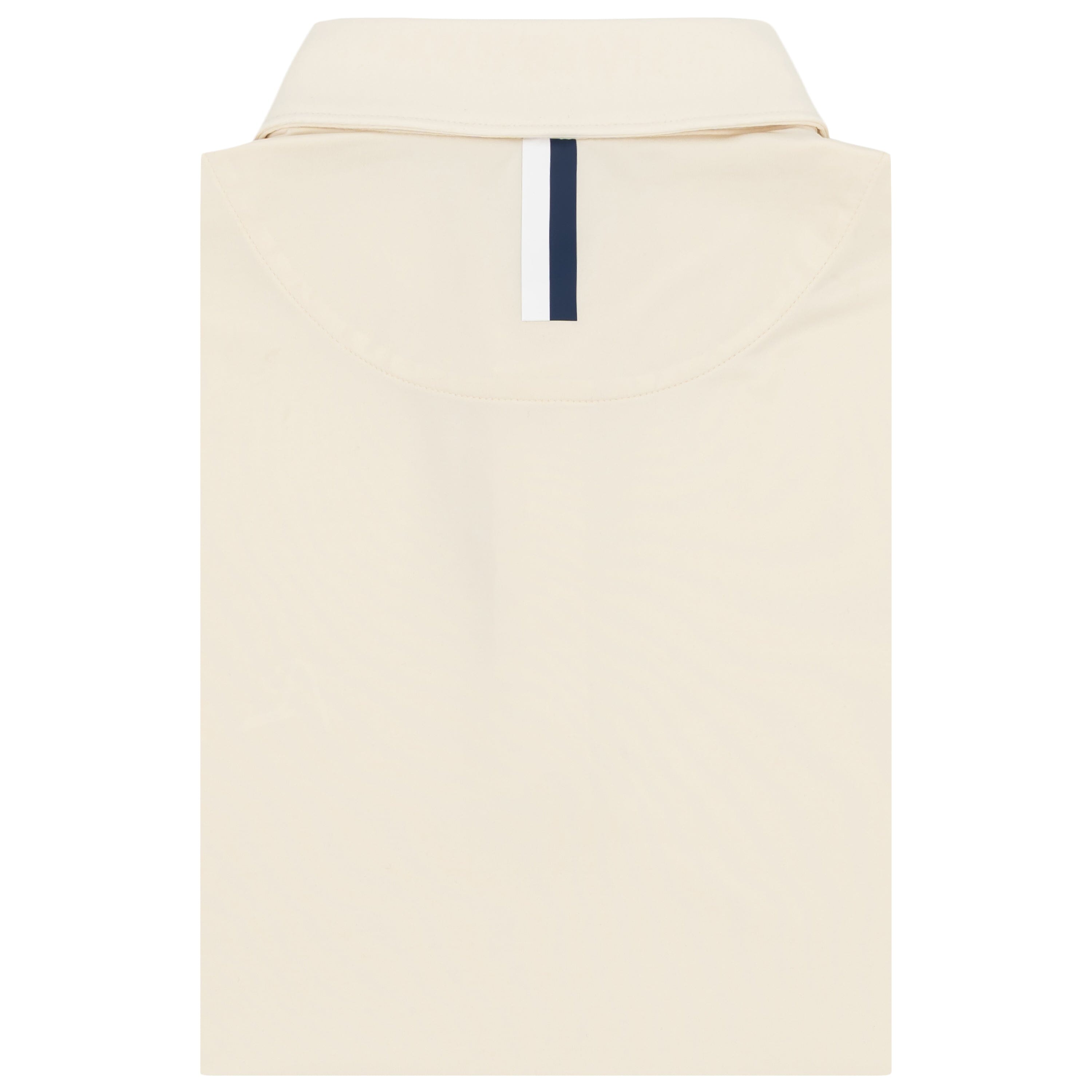 Alternative view of Heather | Performance Polo | Heather - Ivory/Parchment White