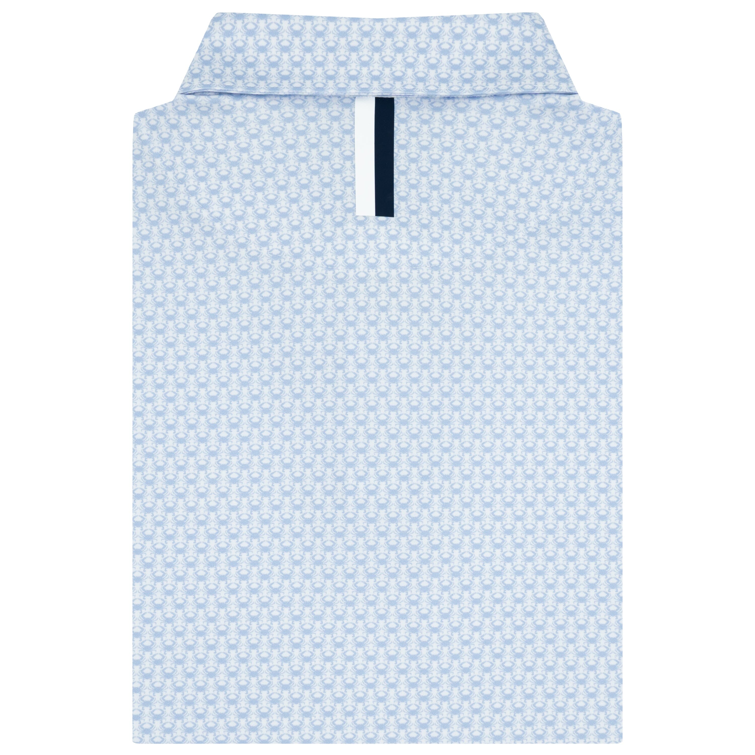 Alternative view of The Jimmy | Performance Polo | The Jimmy - White/Oxford Blue