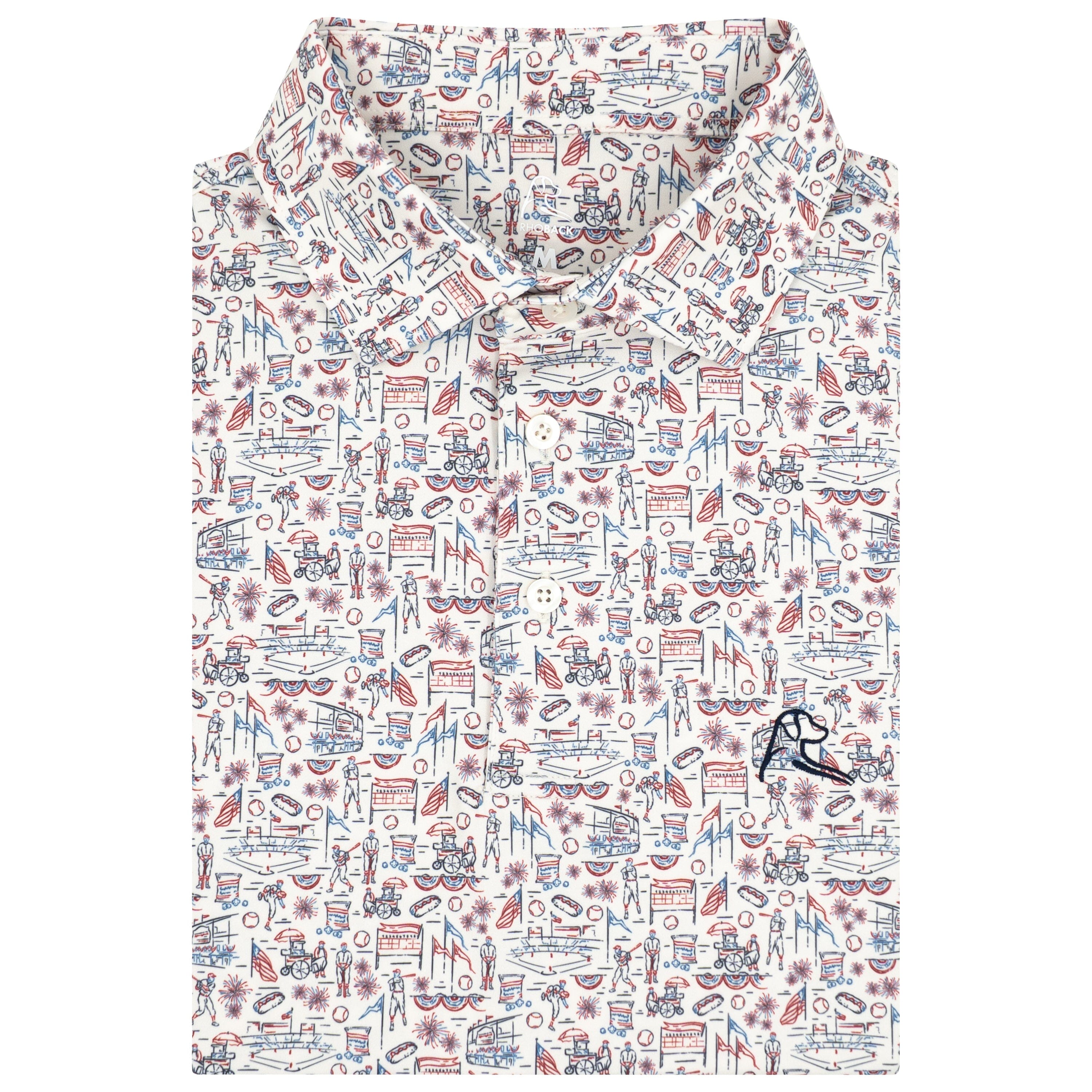 The Boys Of Summer | Performance Polo | The Boys Of Summer - Ivory/Fleet Navy - USA