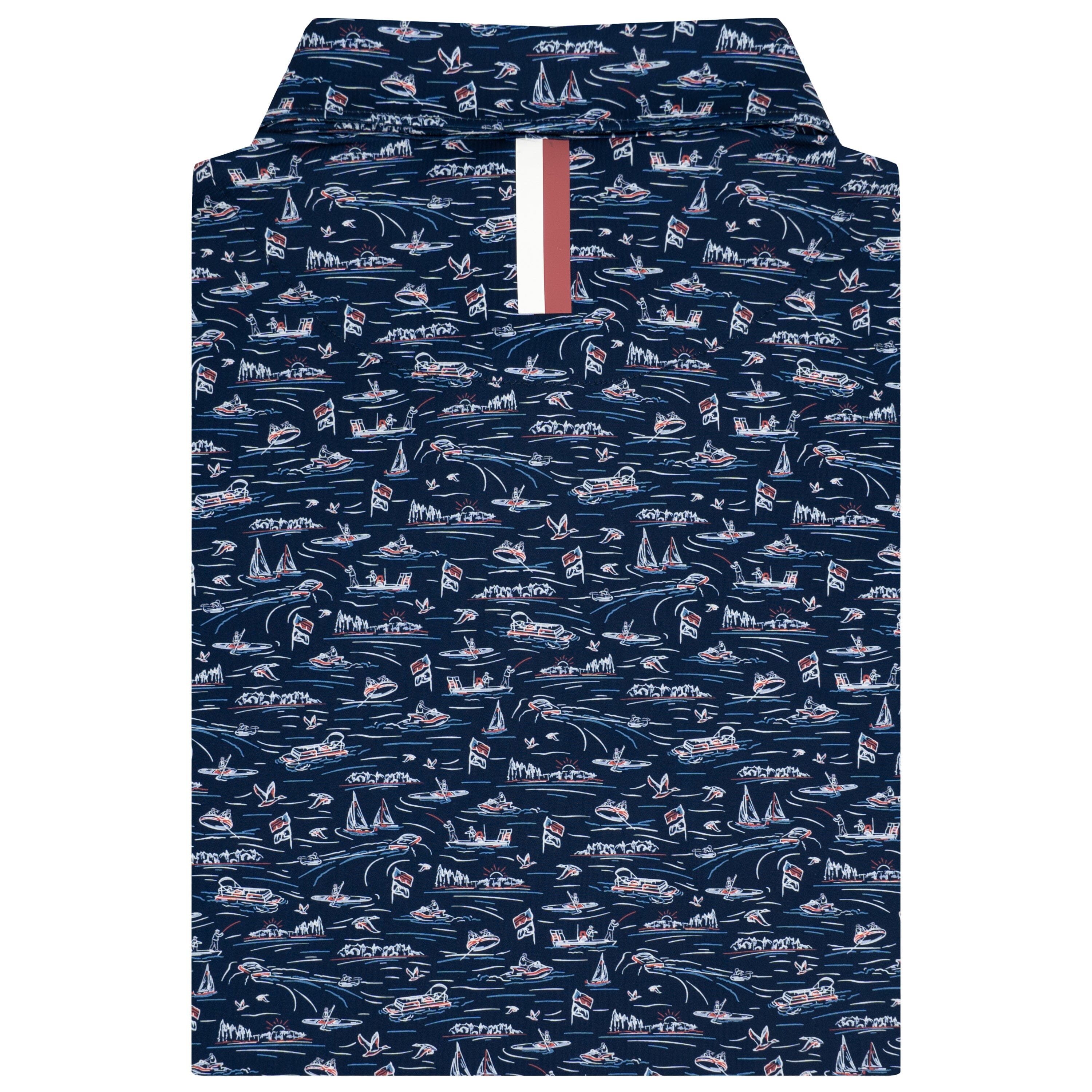 Alternative view of The Lake Weekend | Performance Polo | The Lake Weekend - Fleet Navy/White