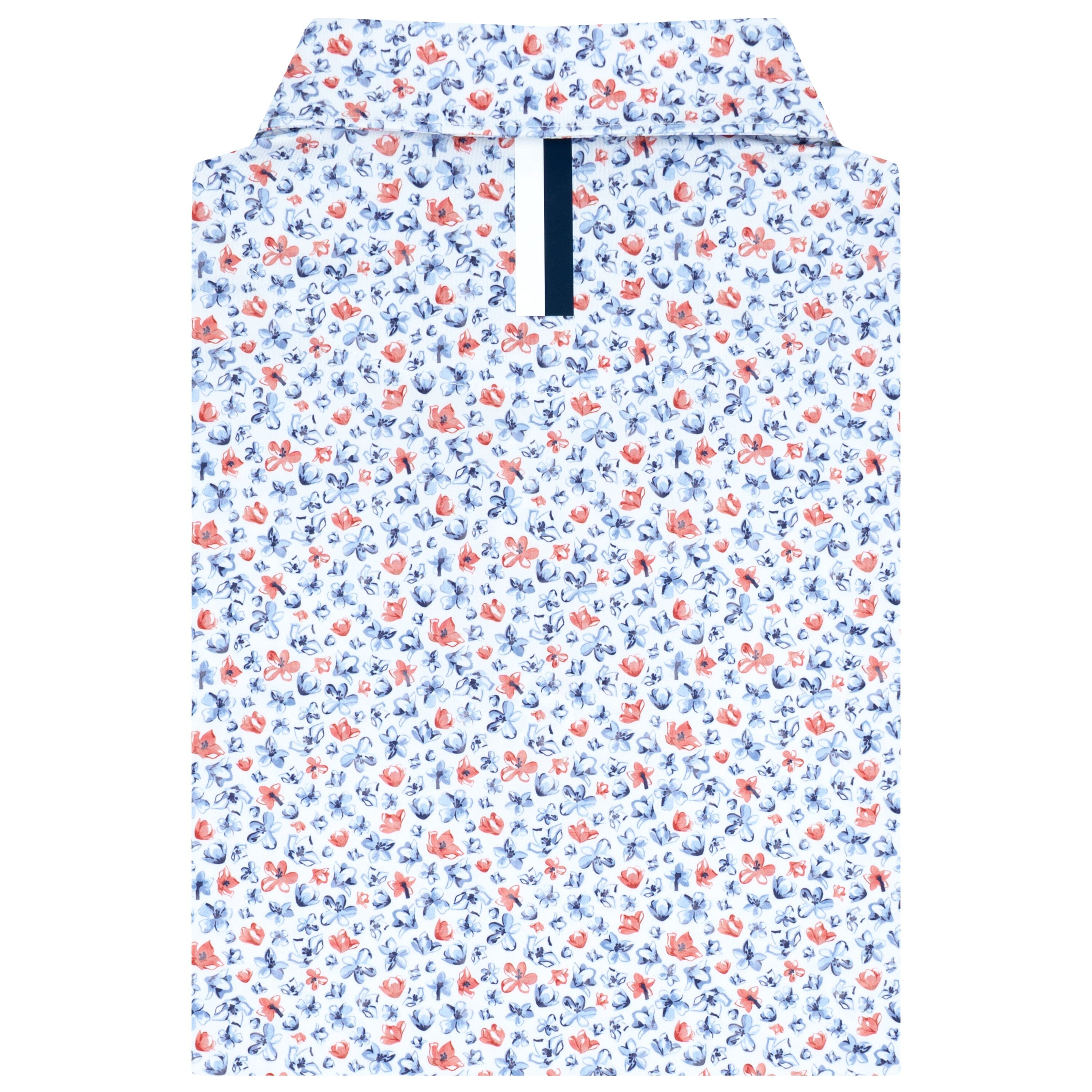 Alternative view of The Daybreak | Performance Polo | The Daybreak - White/Baby Blue