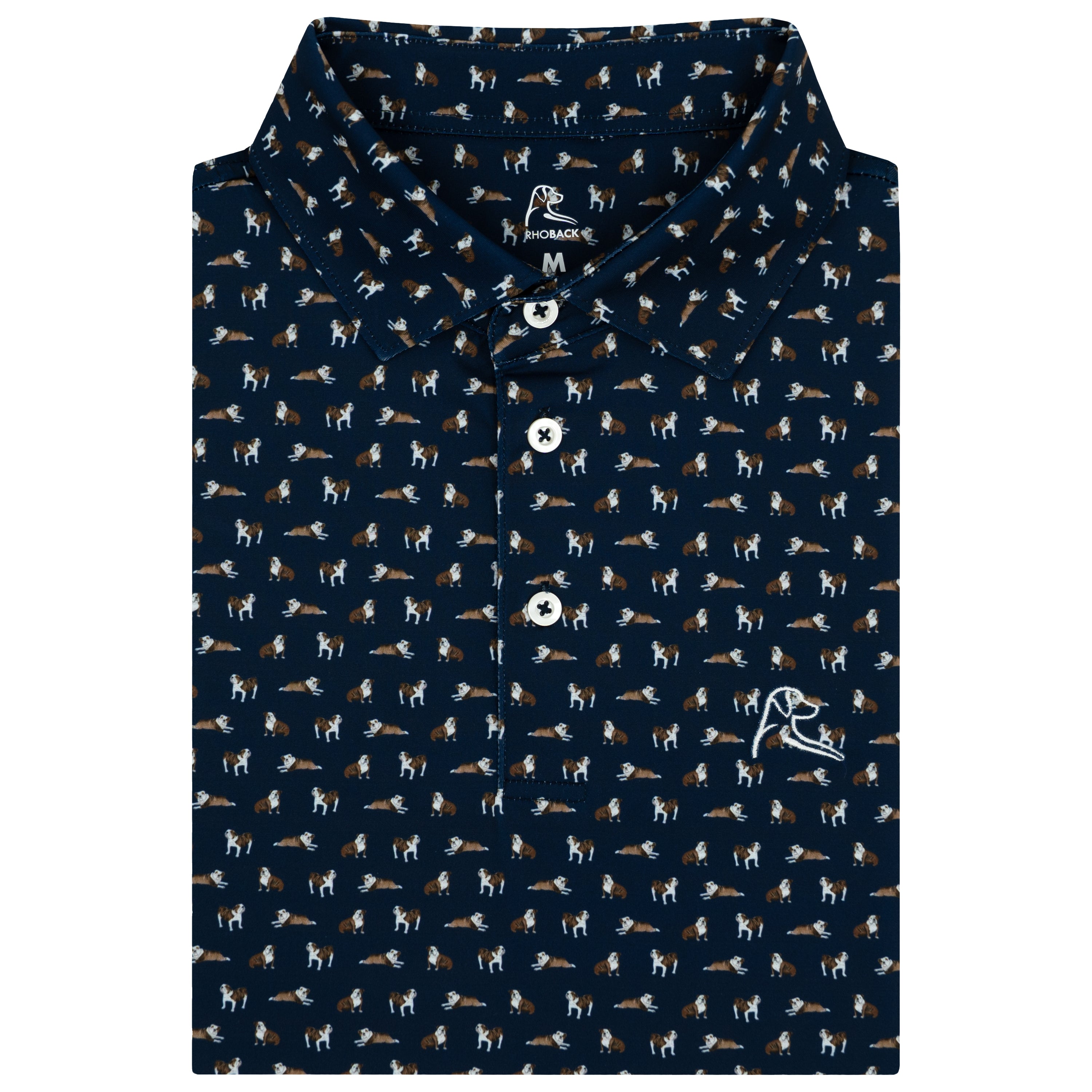 The Dawg | Performance Polo | The Dawg - Fleet Navy/White