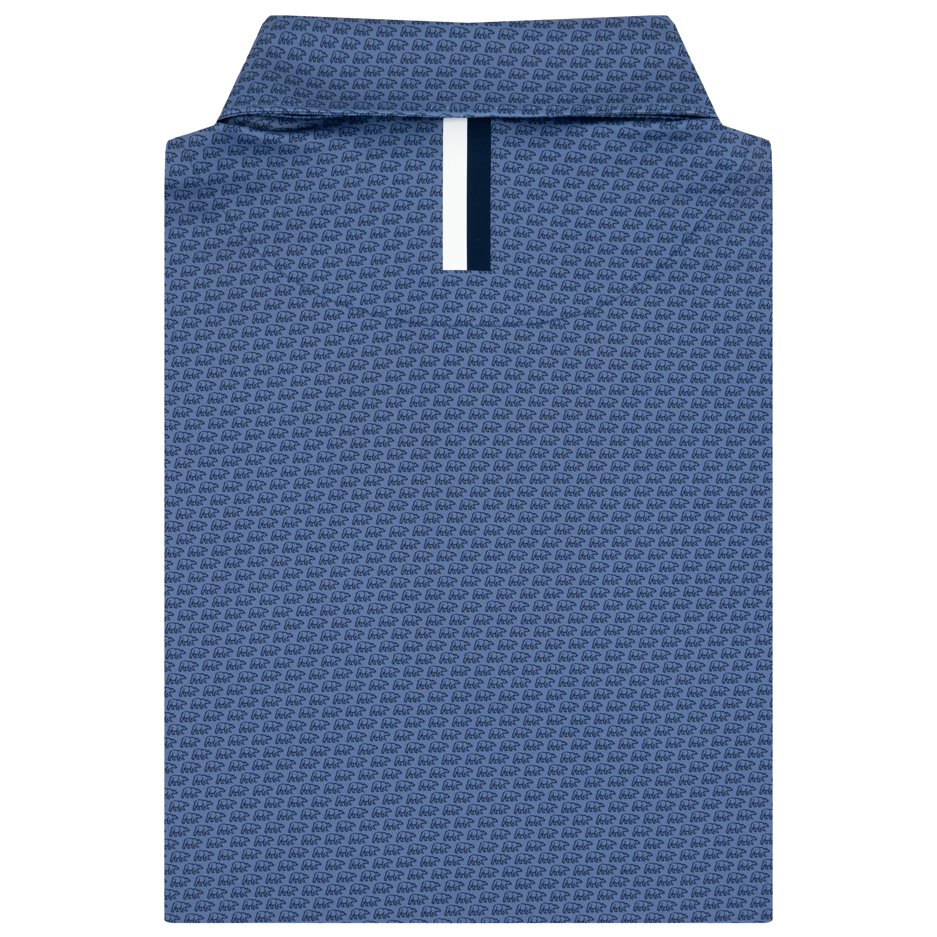 Alternative view of The Grizz | Performance Polo | The Grizz - Dusk Blue/Fleet Navy