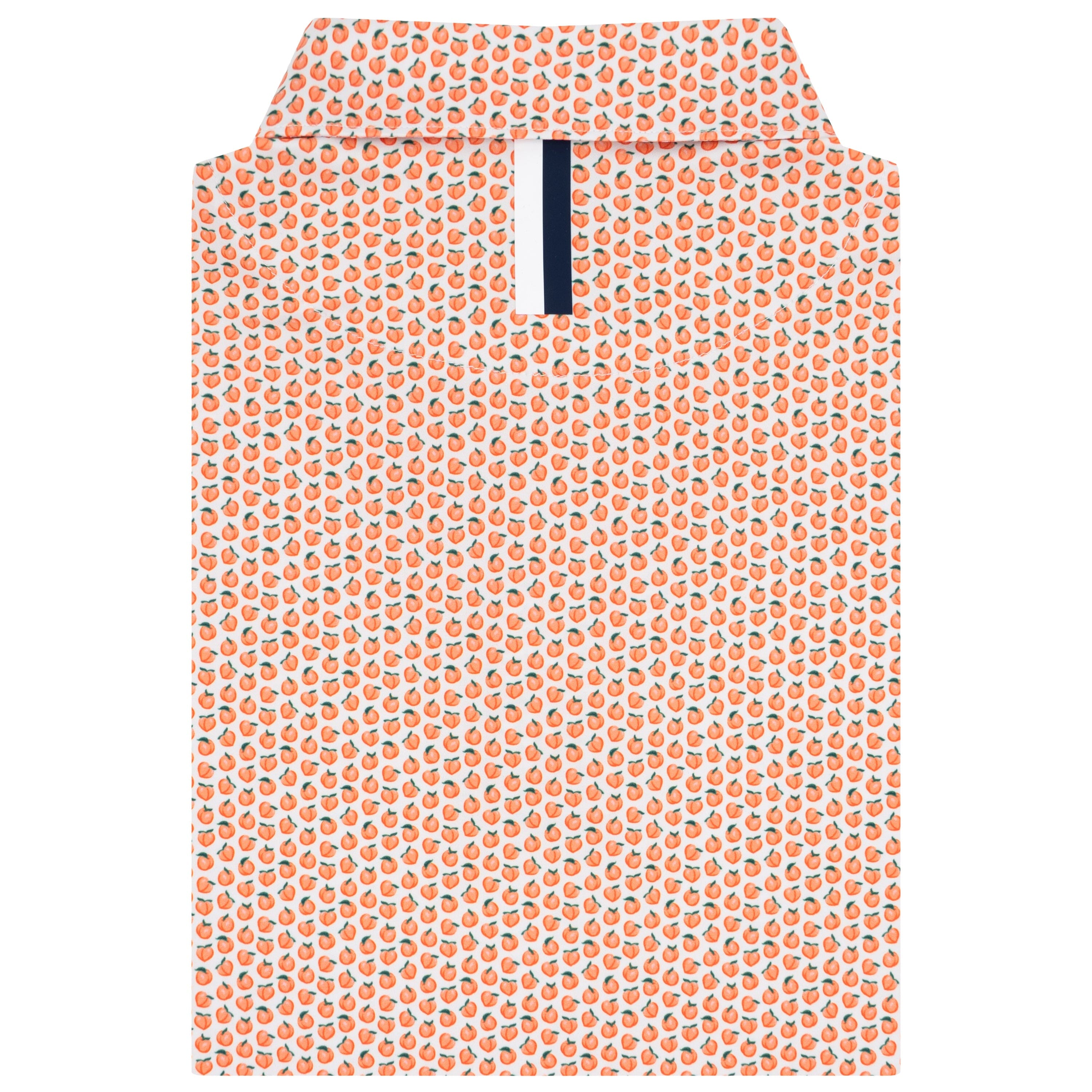 Alternative view of The Absolute Peach 2.0 | Performance Polo | The Absolute Peach 2.0 - White/Melon