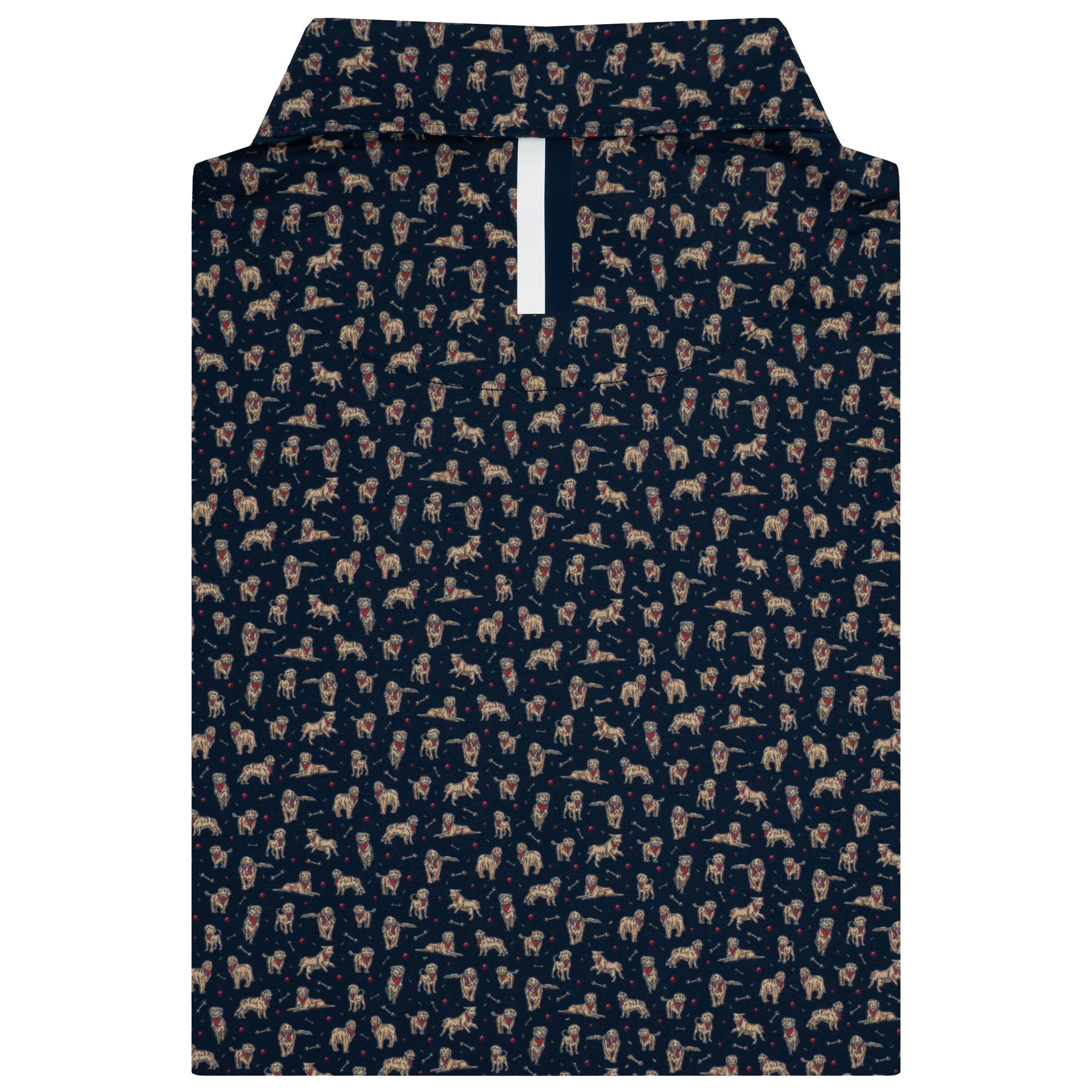 Alternative view of The Golden 2.0 | Performance Polo | The Golden 2.0 - Fleet Navy/Desert Sands