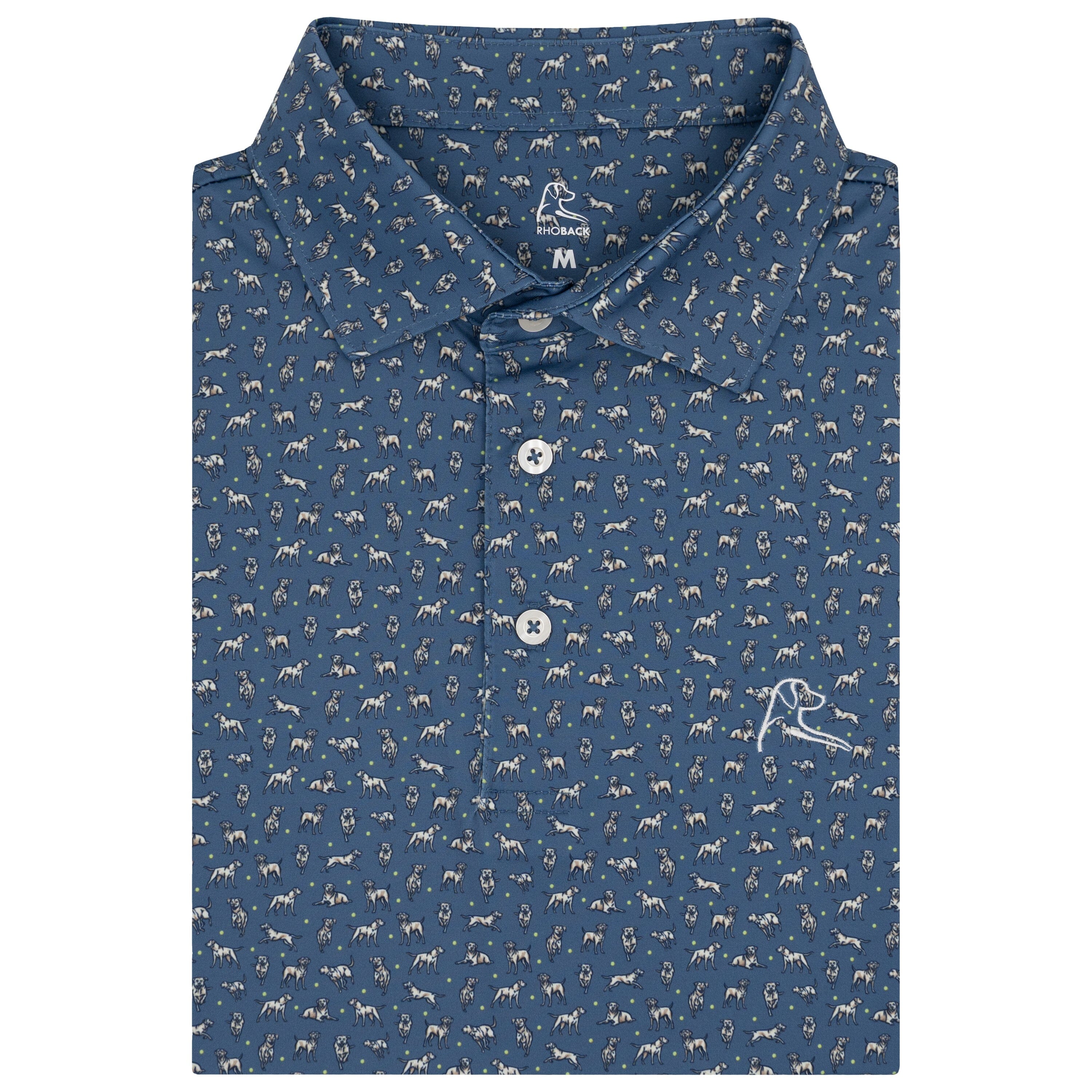 The Lab 2.0 | Performance Polo | The Lab 2.0 - Coastal Blue/Ivory