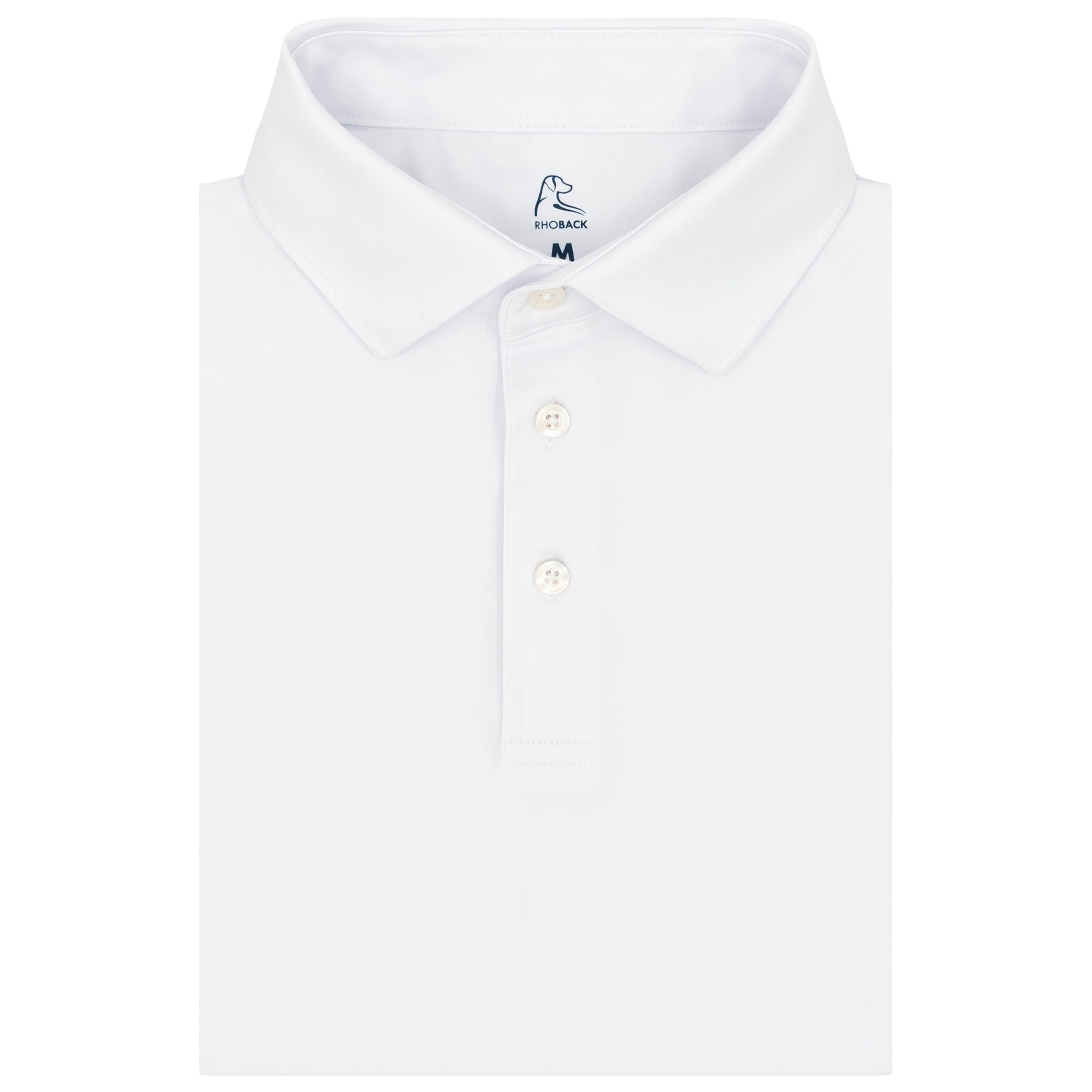 Solid | Performance Polo | Solid - White