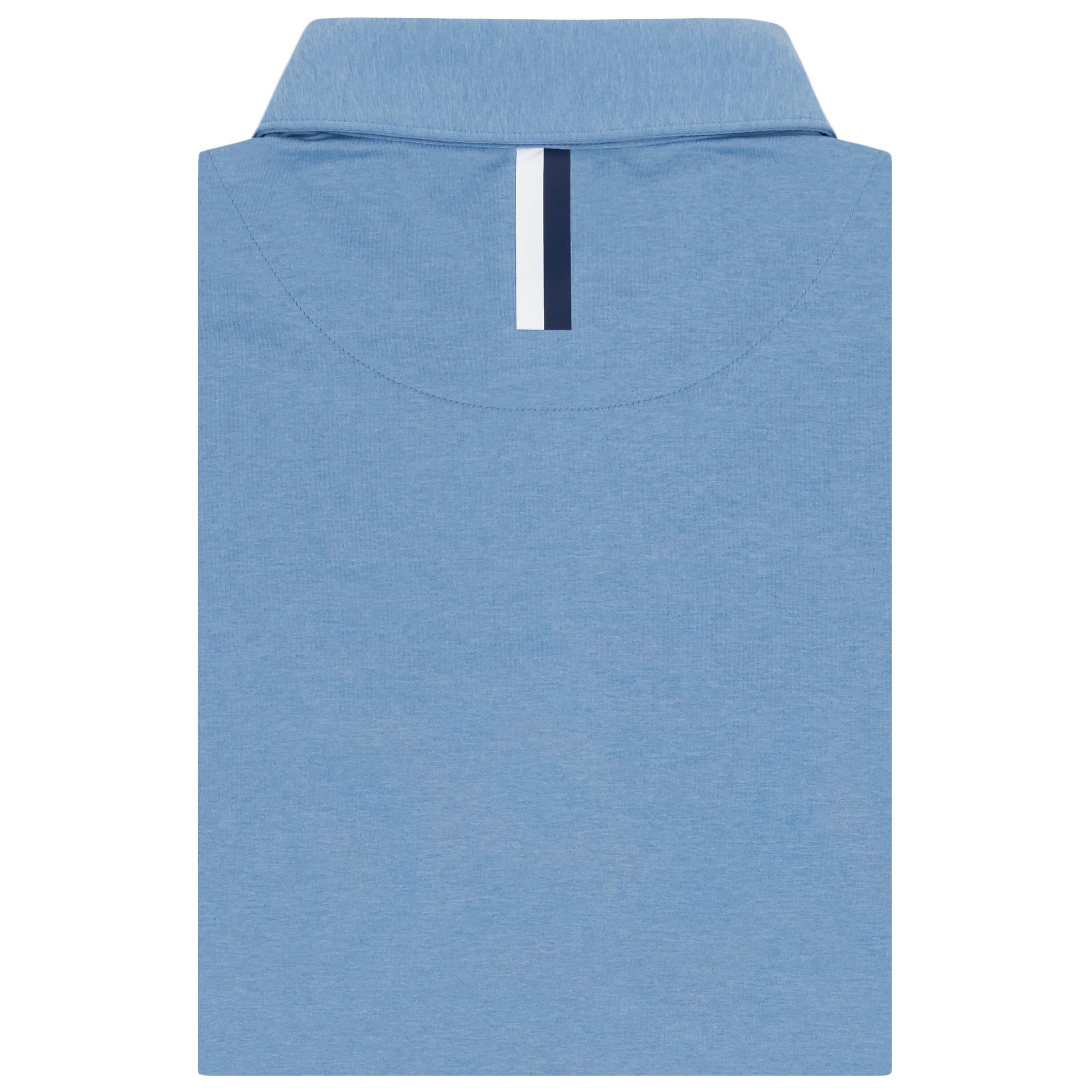 Alternative view of Heather | Performance Polo | Heather - Potomac Blue/Baby Blue