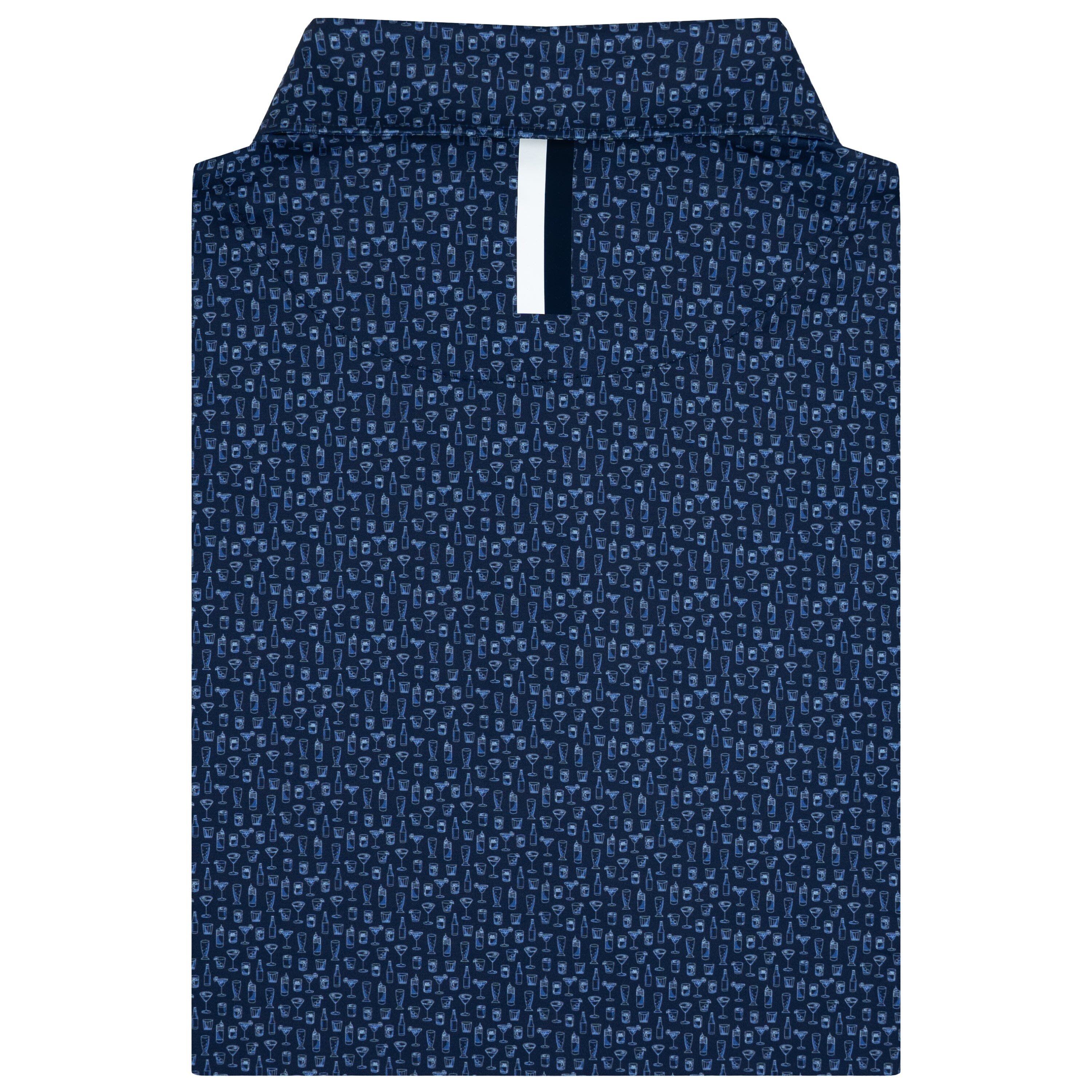 Alternative view of The Open Bar | Performance Polo | The Open Bar - Fleet Navy/Oxford Blue