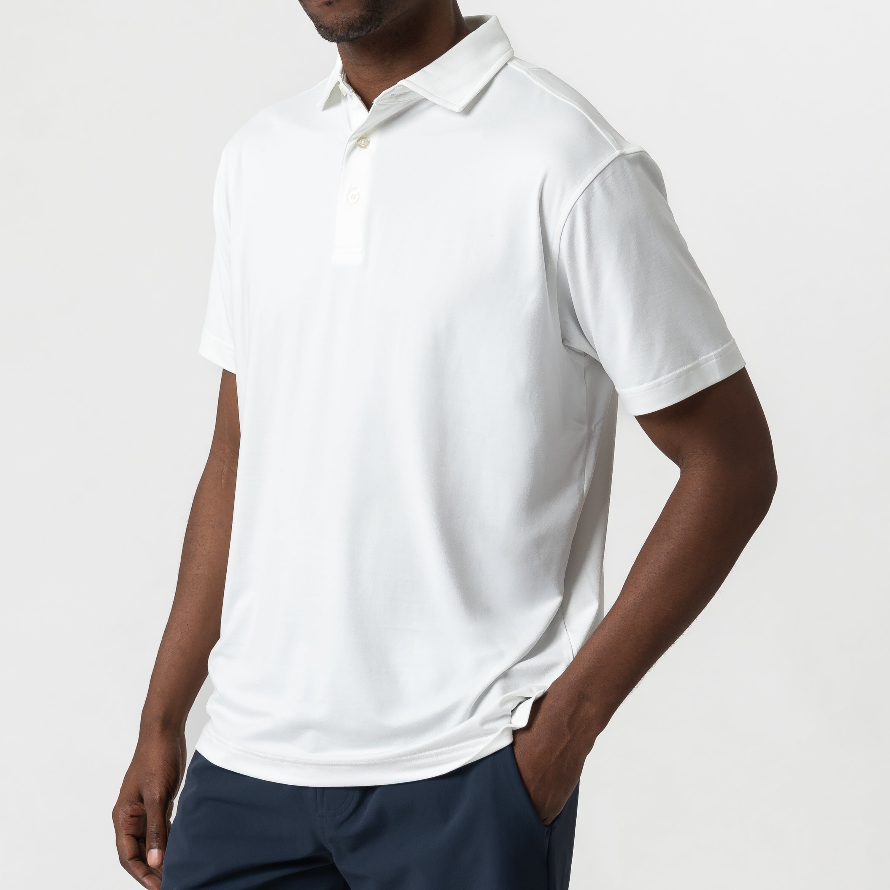 Tailwind Performance Polo | Solid - White