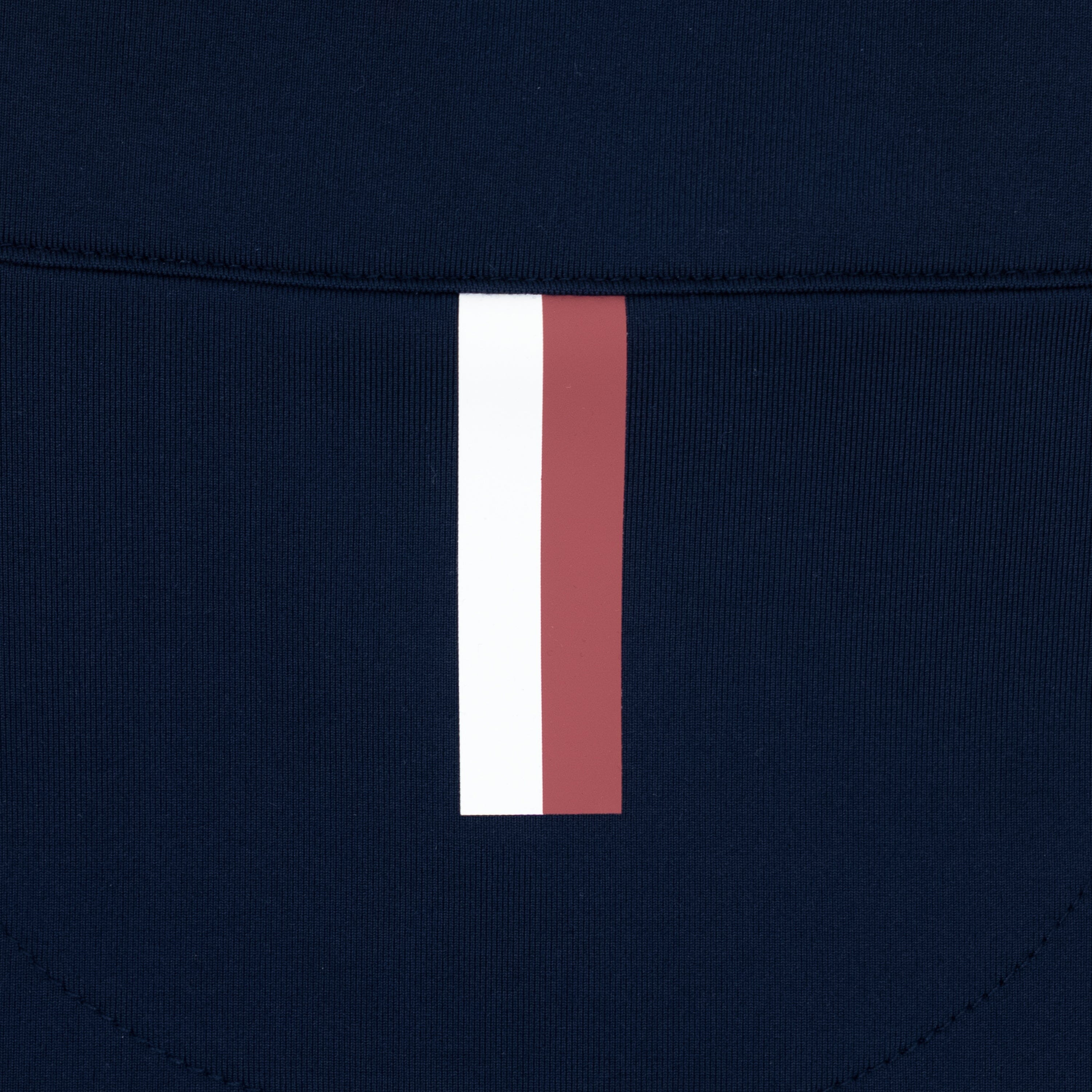 Horizon Block Performance Q-Zip | The Horizon Block - Coastal Blue/Fleet Navy/Rouge Red - Image 4