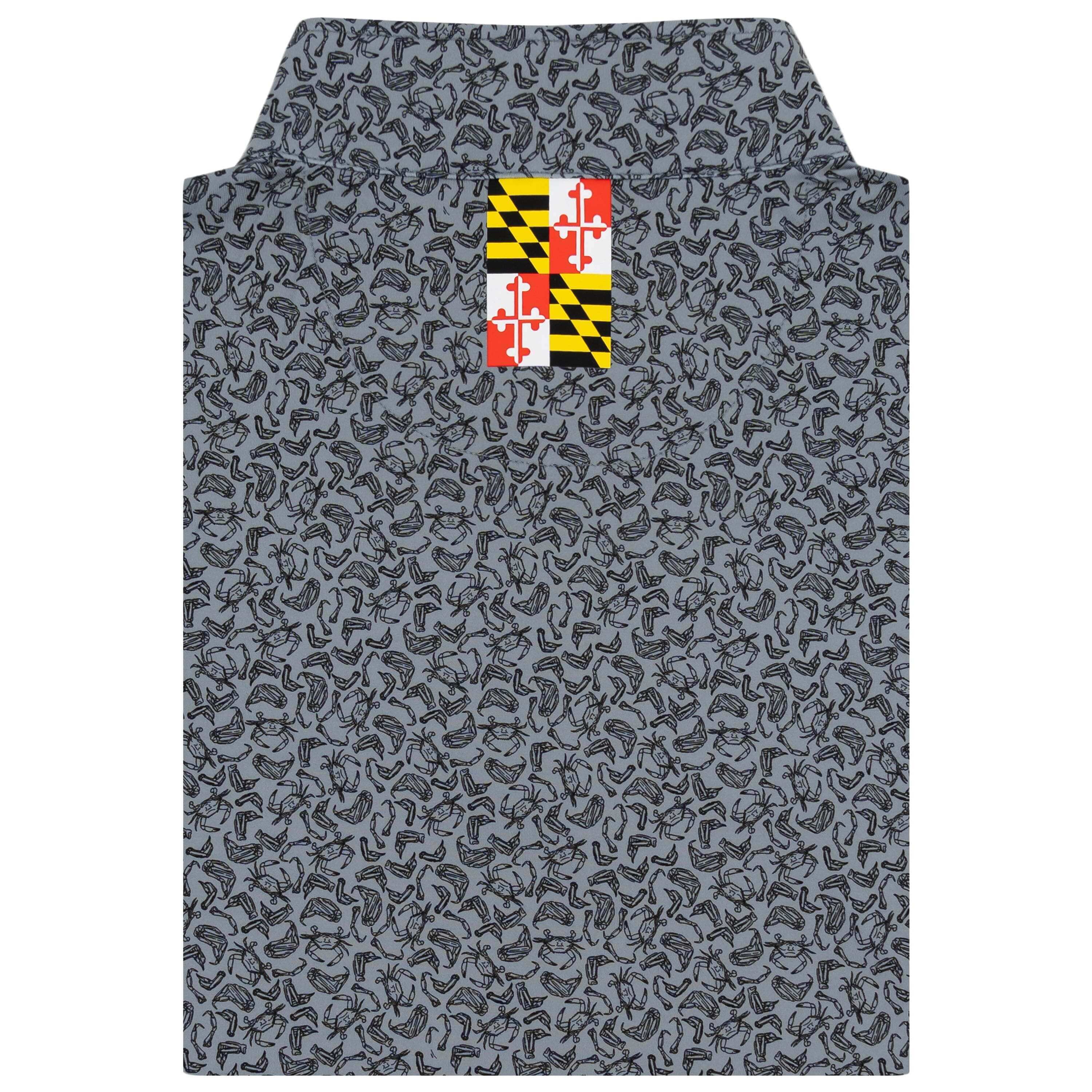 Alternative view of Bushel Performance Q-Zip | The Bushel - Thunder Grey/Black - MD