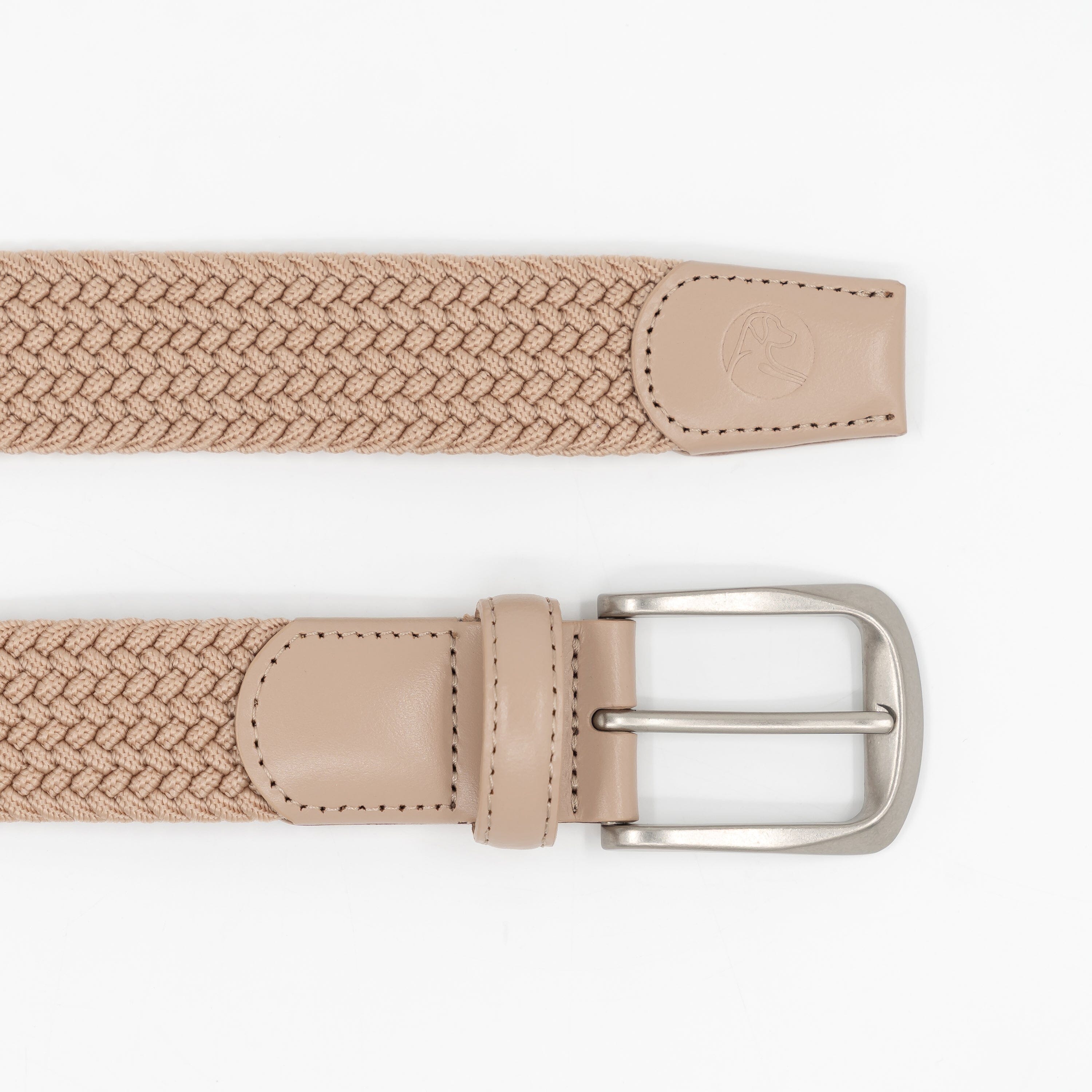 Alternative view of Flex Stretch Belt | Solid - Latte