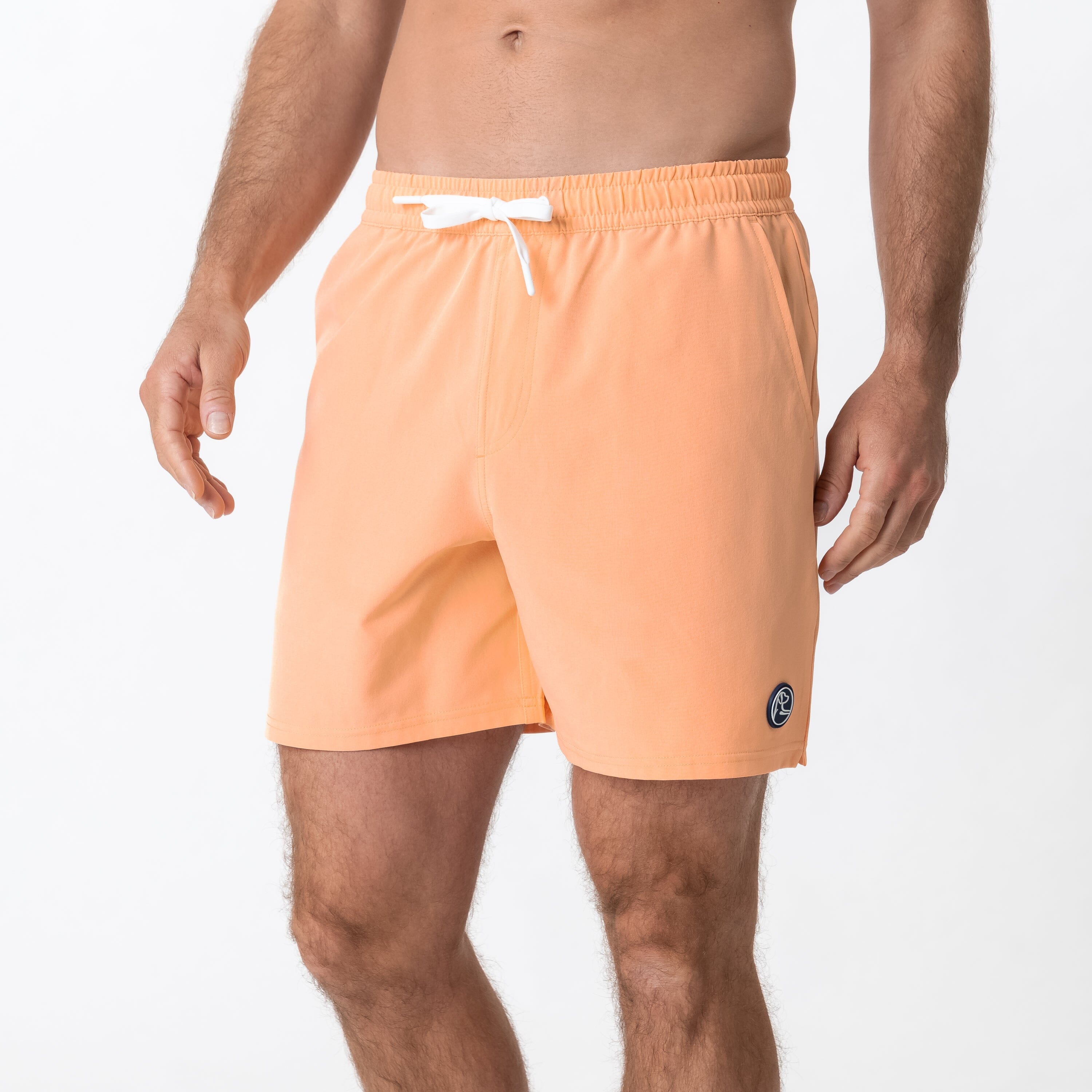 Medley Swim Trunk | Solid - Melon