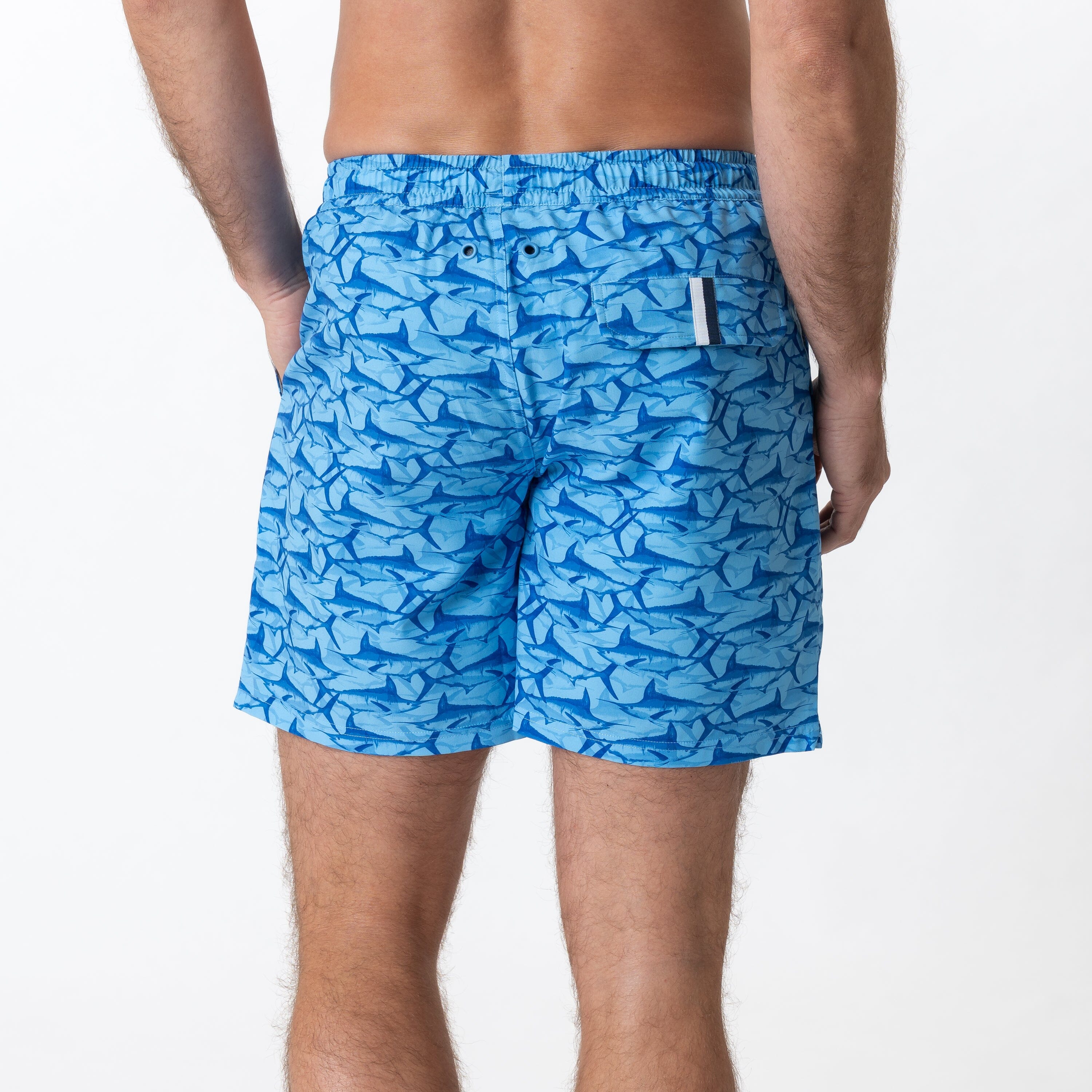 Alternative view of Medley Swim Trunk | The Marlin - Lake Blue/Ocean Blue