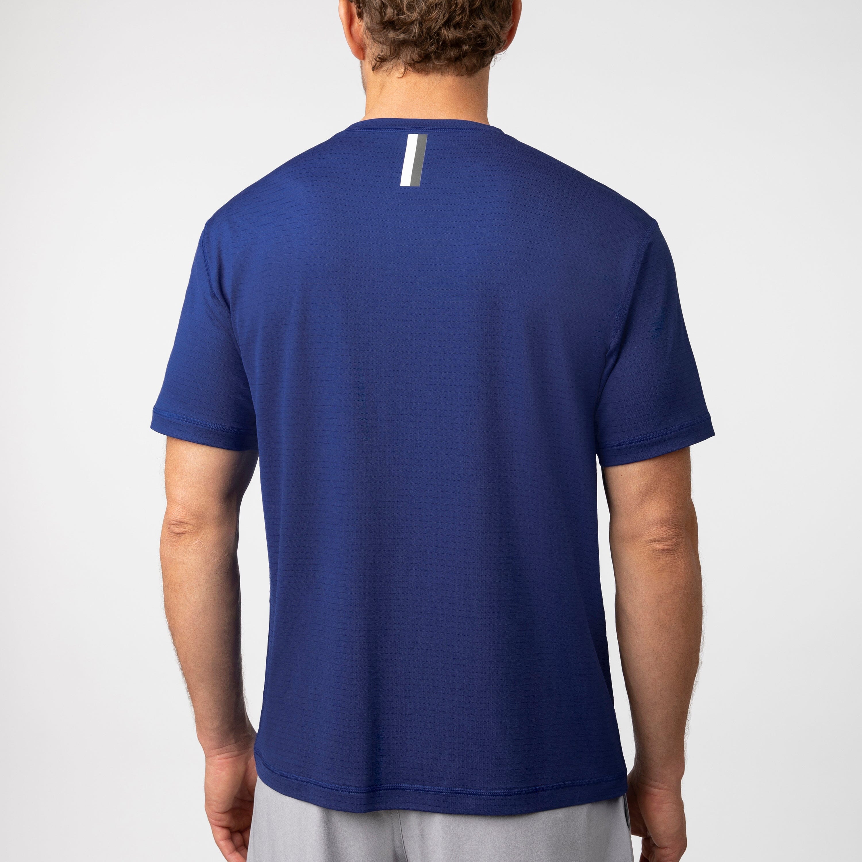 Alternative view of Blitz Tech Tee 2.0 | Solid - Shoal Blue