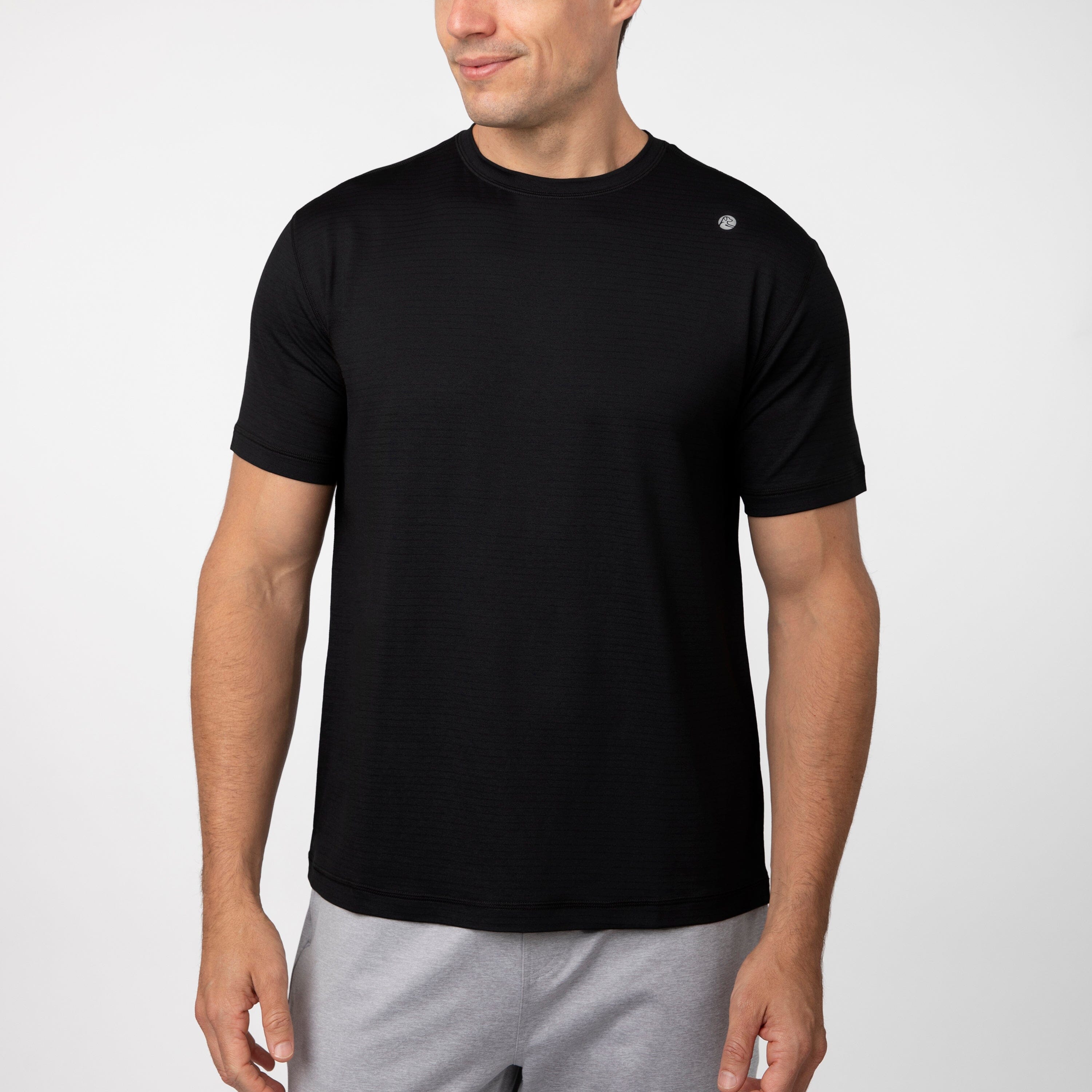 Blitz Tech Tee 2.0 | Solid - Midnight Black