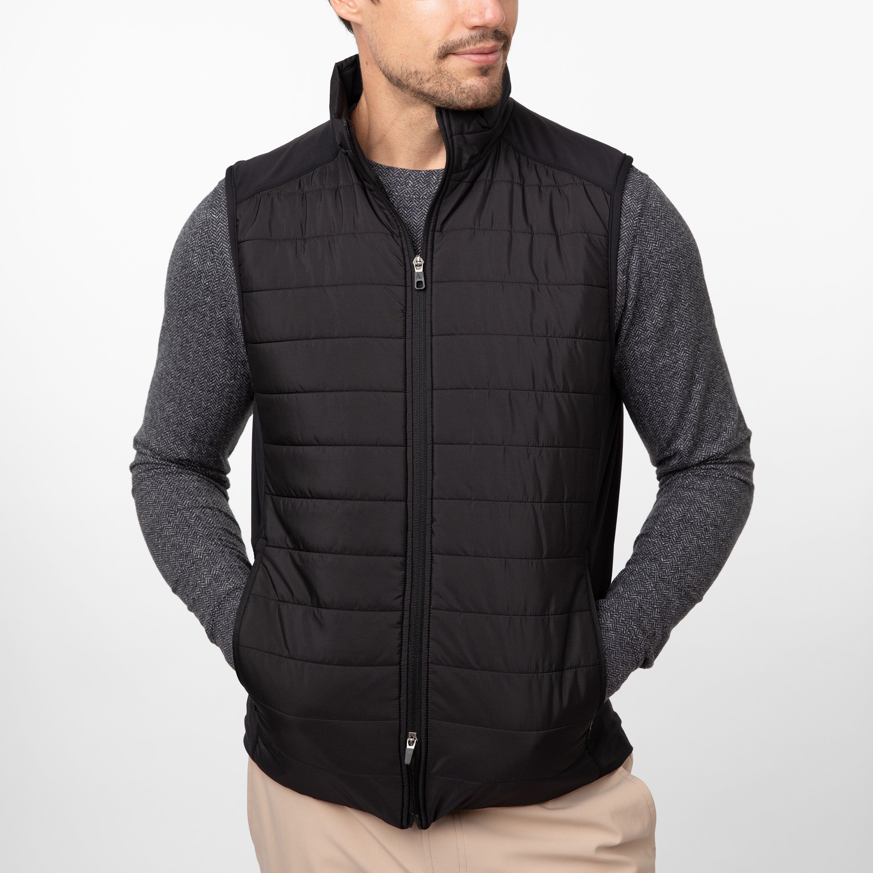 Fulton Performance Vest | Solid - Black