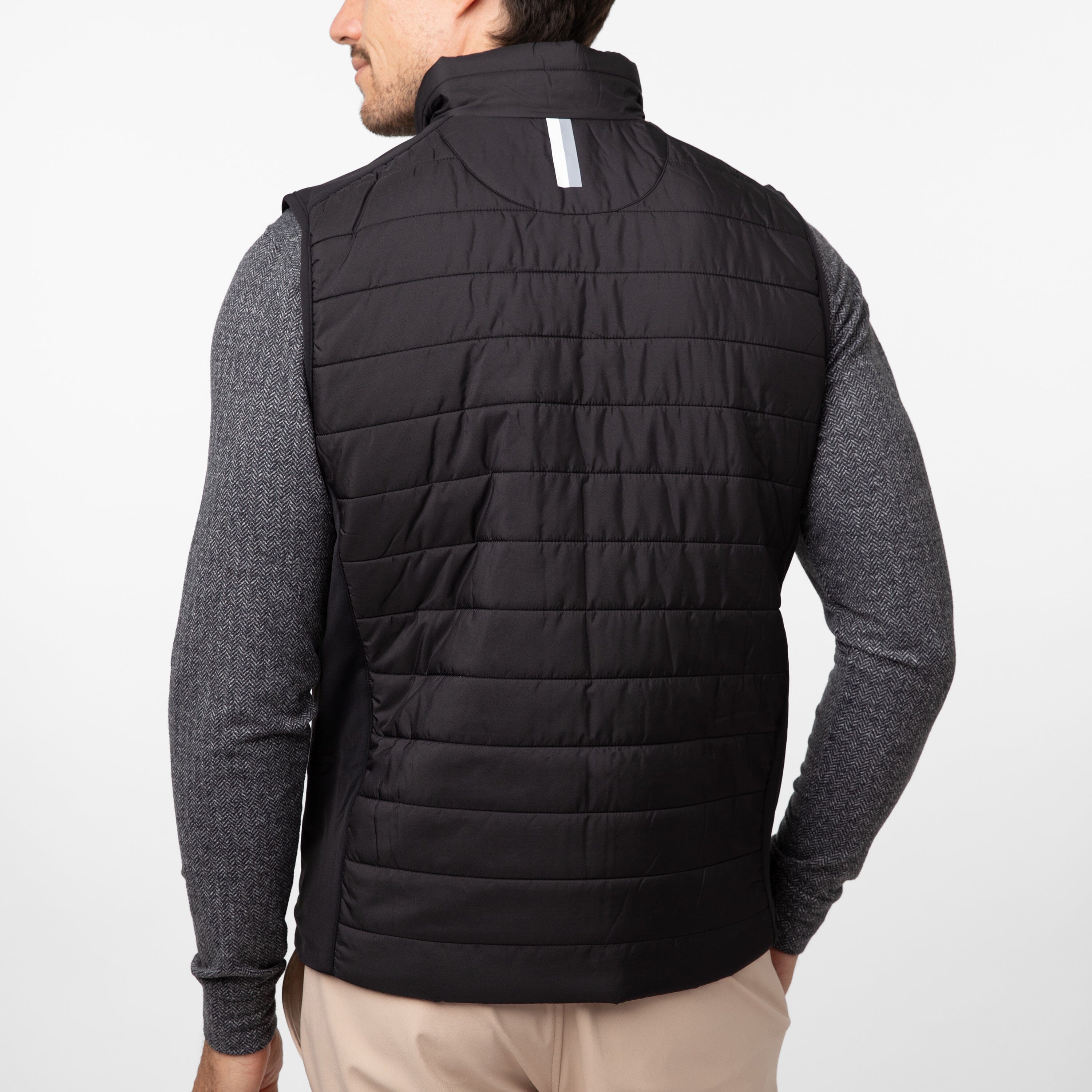 Alternative view of Fulton Performance Vest | Solid - Black