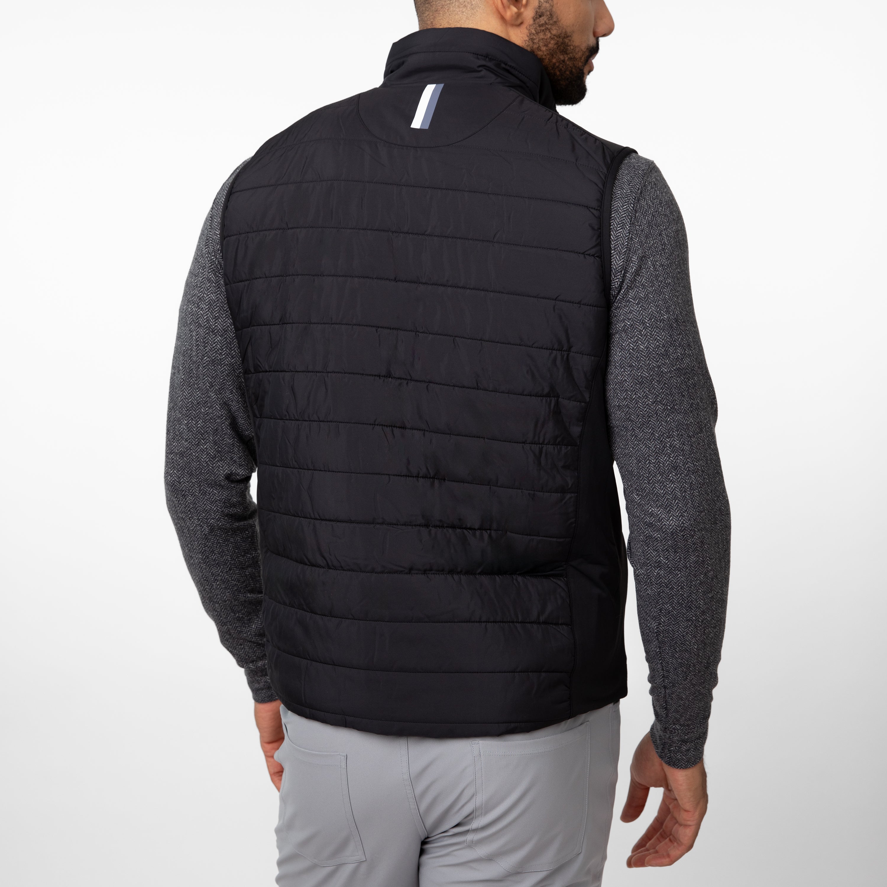 Alternative view of Fulton Performance Vest | Colorblock - Midnight Black/Everest Grey