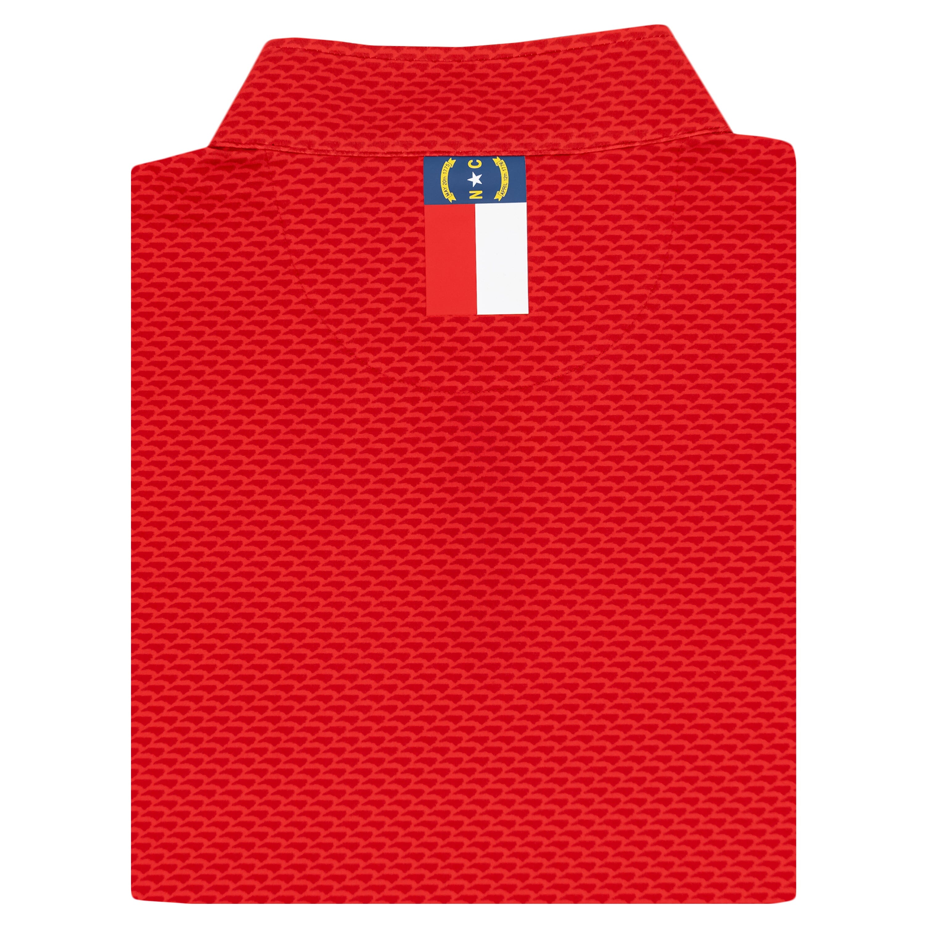Alternative view of North State Performance Q-Zip | The North State - Classic Red/Carmine Red - NC