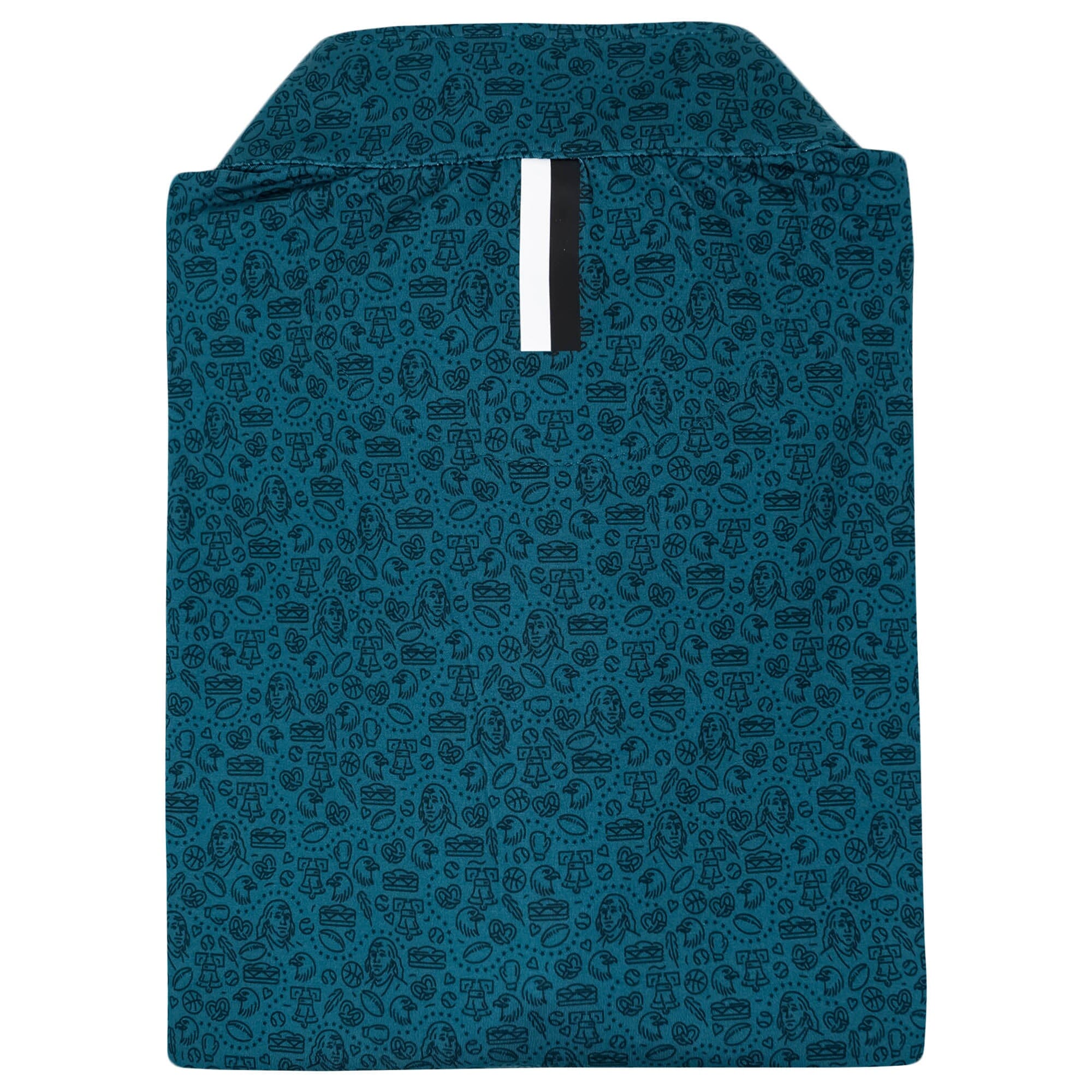 Alternative view of Jawn Performance Q-Zip | The Jawn - Midnight Green/Black