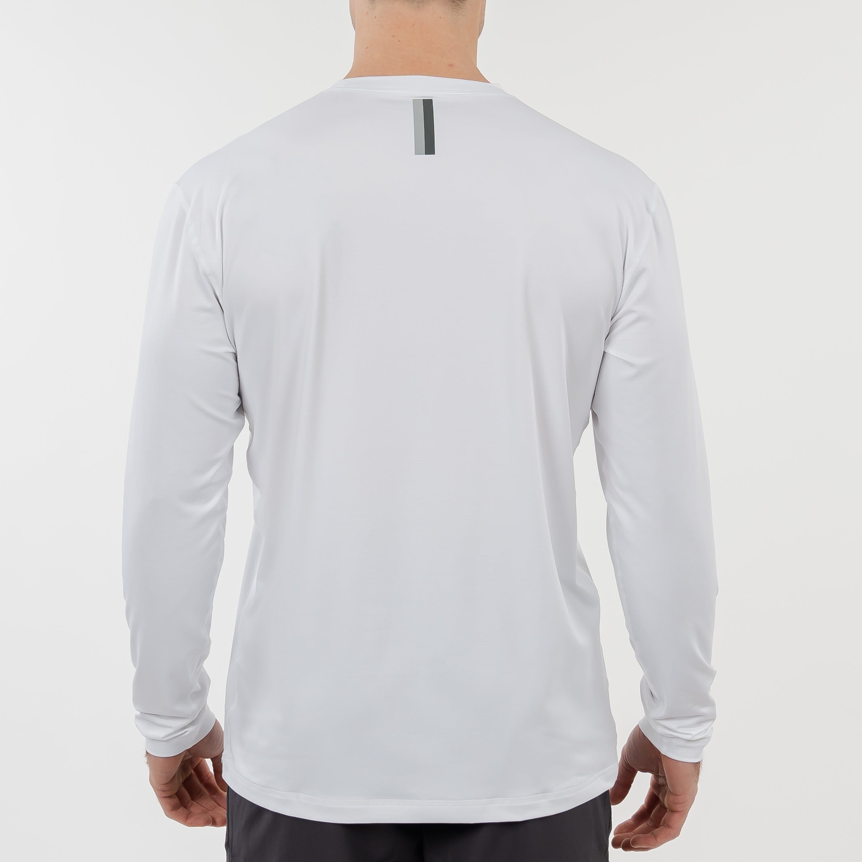 Alternative view of Blitz Tech Long Sleeve Tee | Solid - White