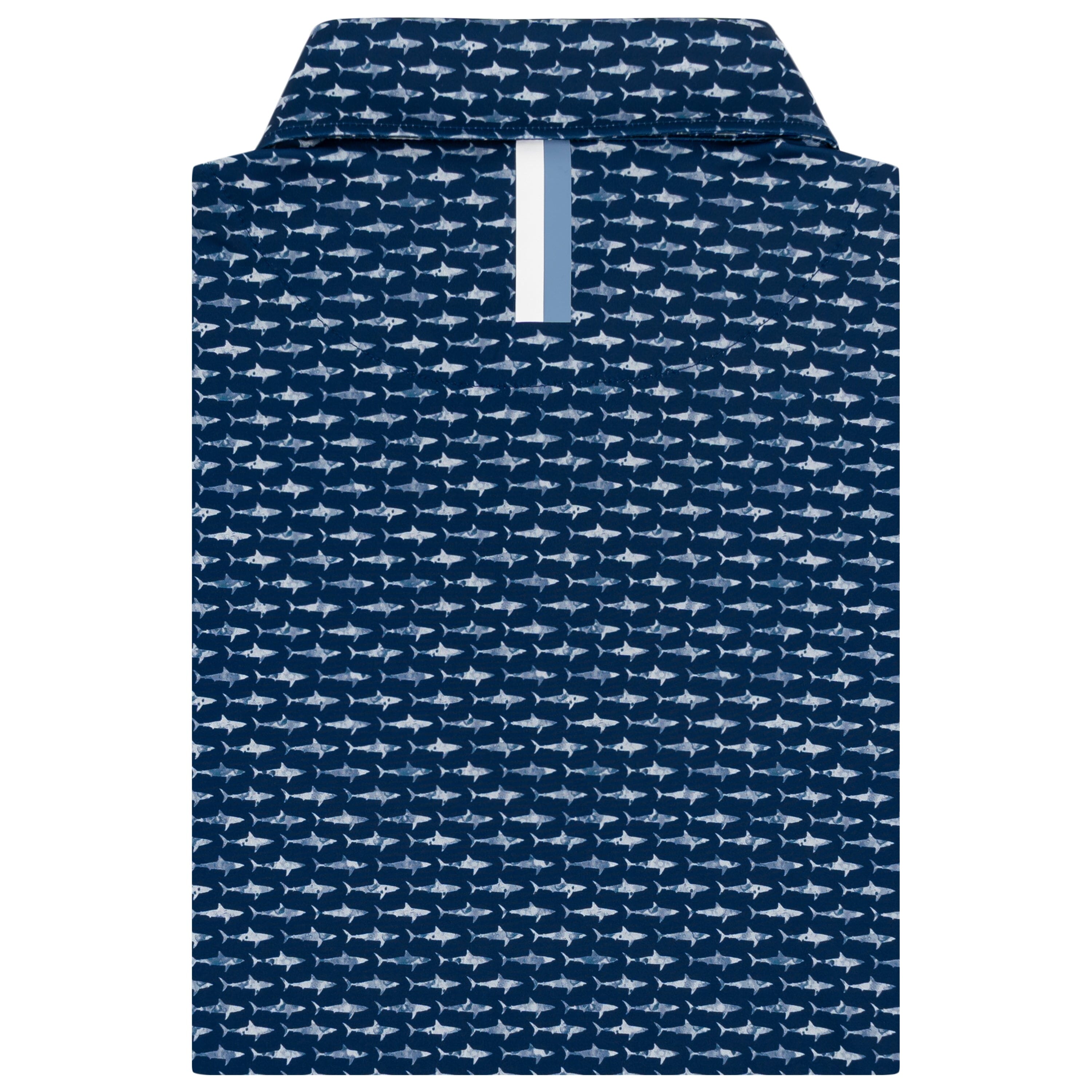 Alternative view of The Shark | Performance Polo | The Shark - Admiral Navy