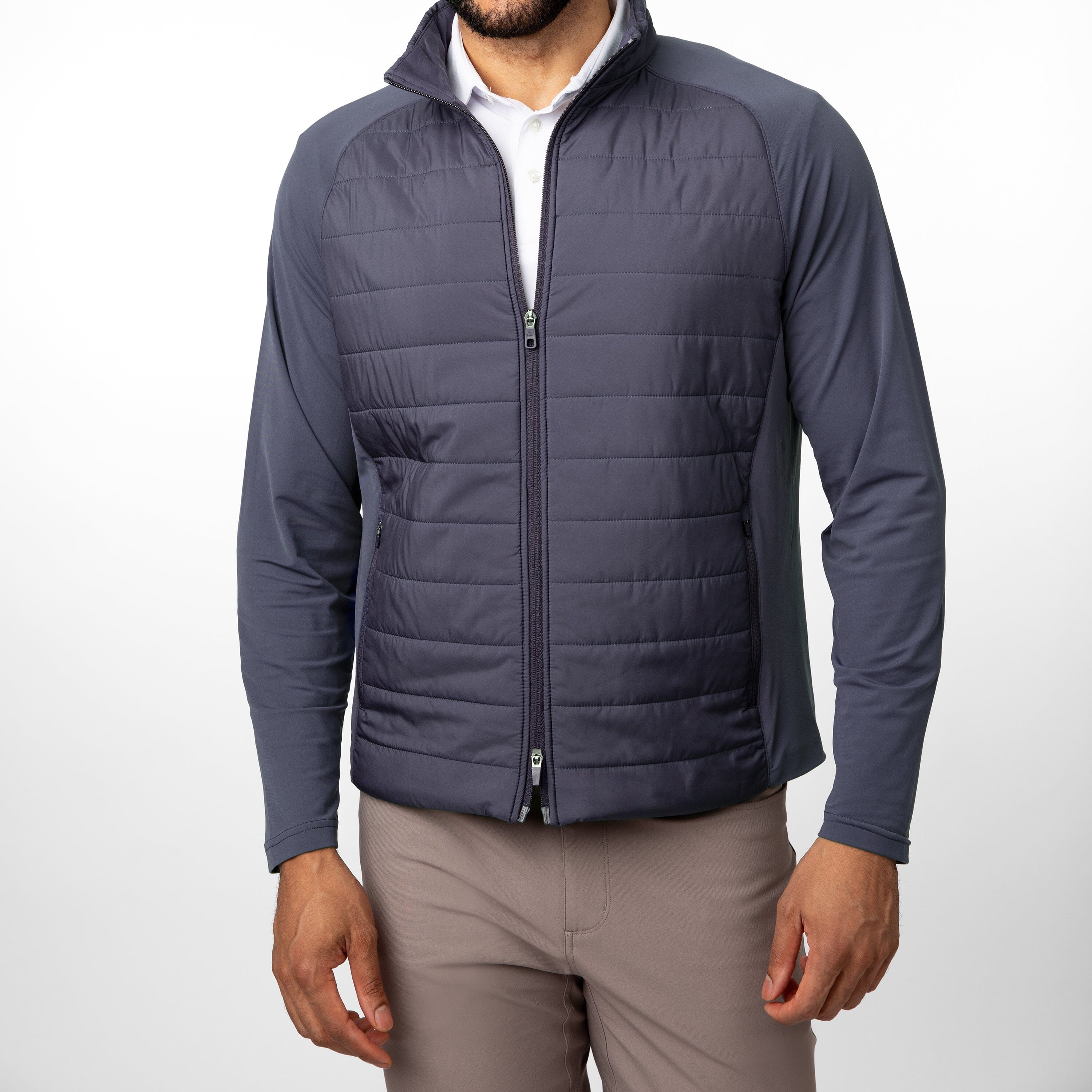 Fulton Hybrid Jacket | Solid - Postgame Grey