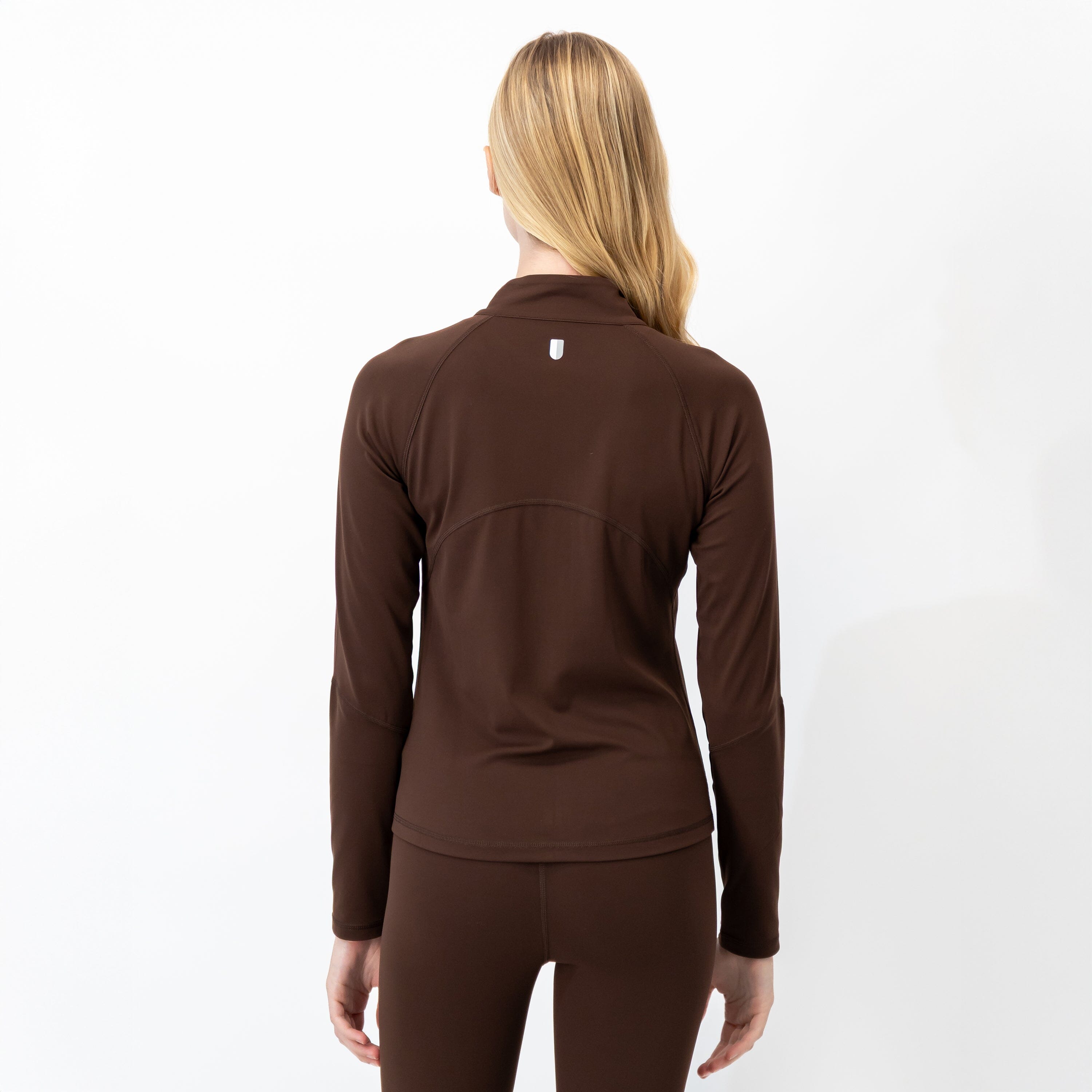Alternative view of Vista Lightweight Jacket | Solid - Cocoa