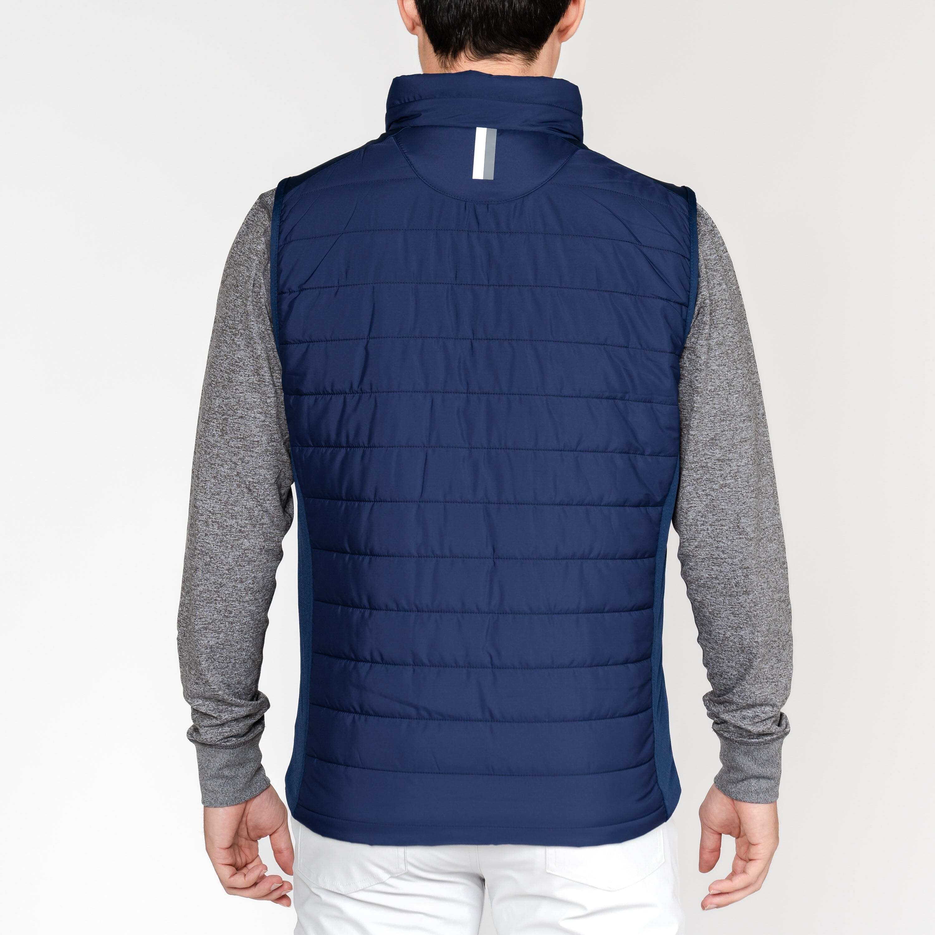 Alternative view of Fulton Performance Vest | Solid - Fleet Navy