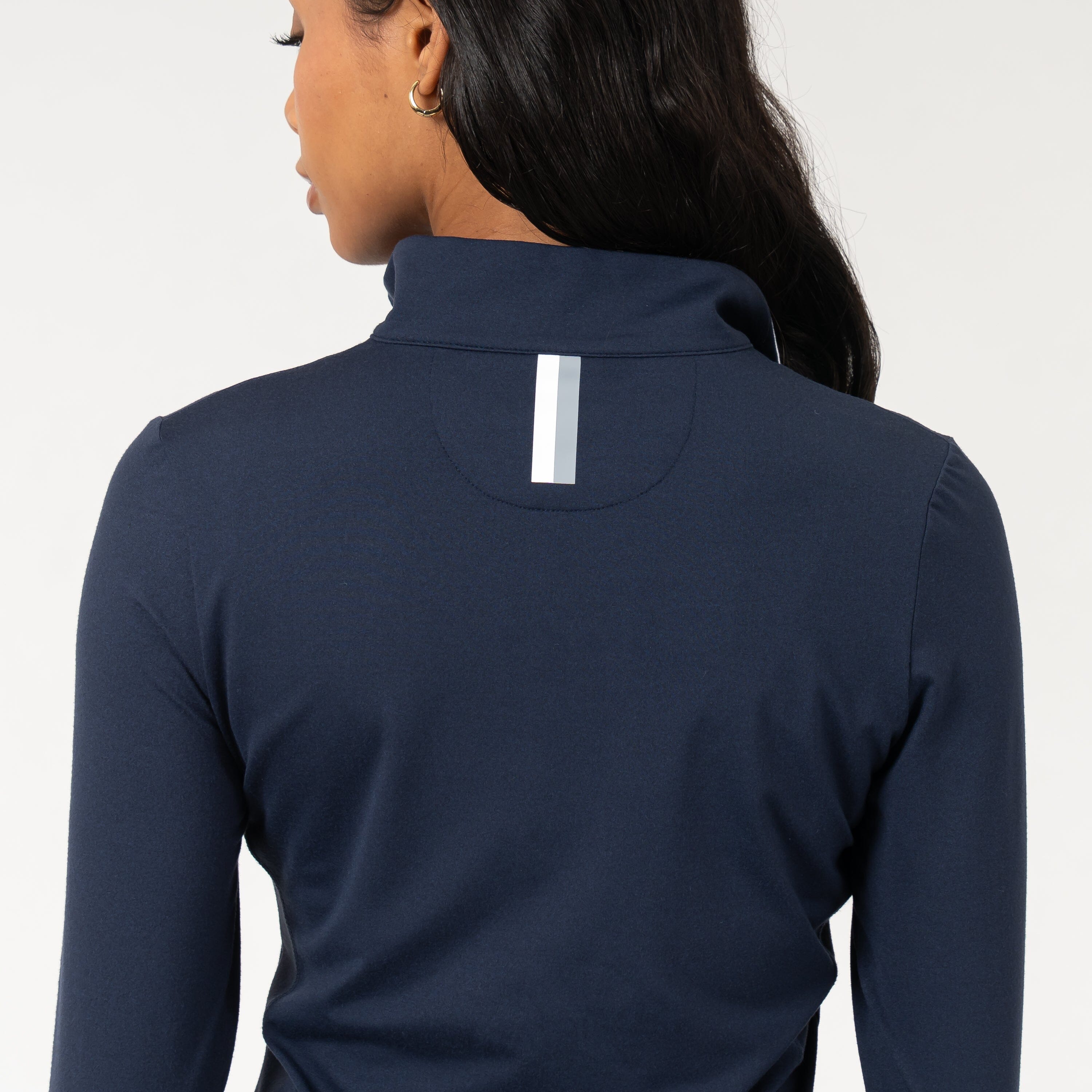 Alternative view of Solid Performance Q-Zip | Solid - Fleet Navy