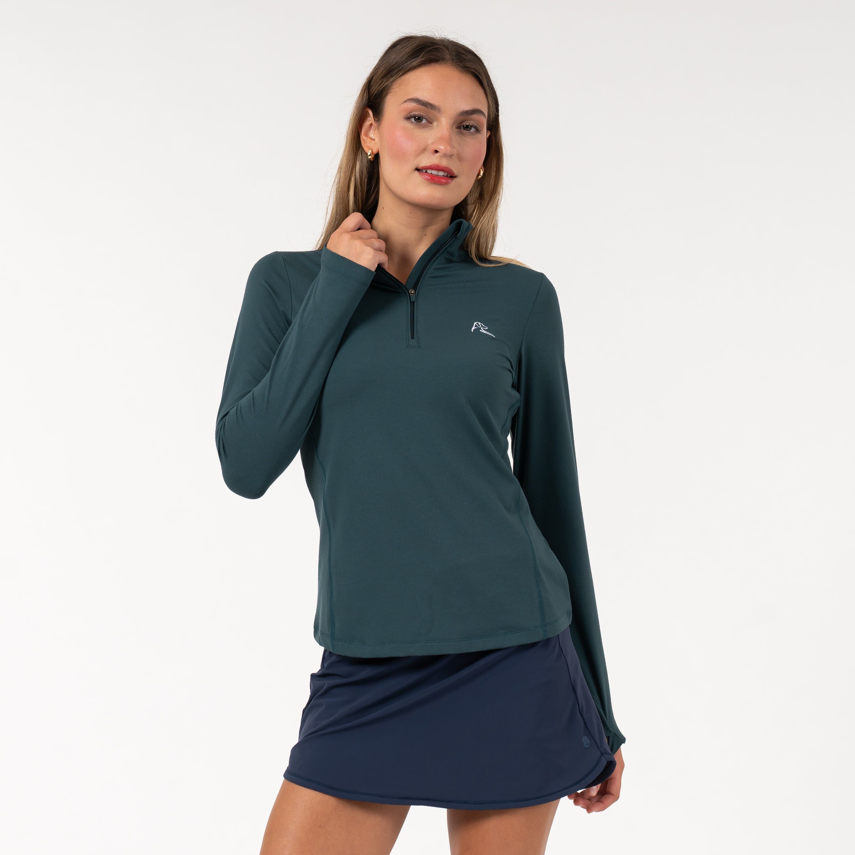 Solid Performance Q-Zip | Solid - Ponderosa Green