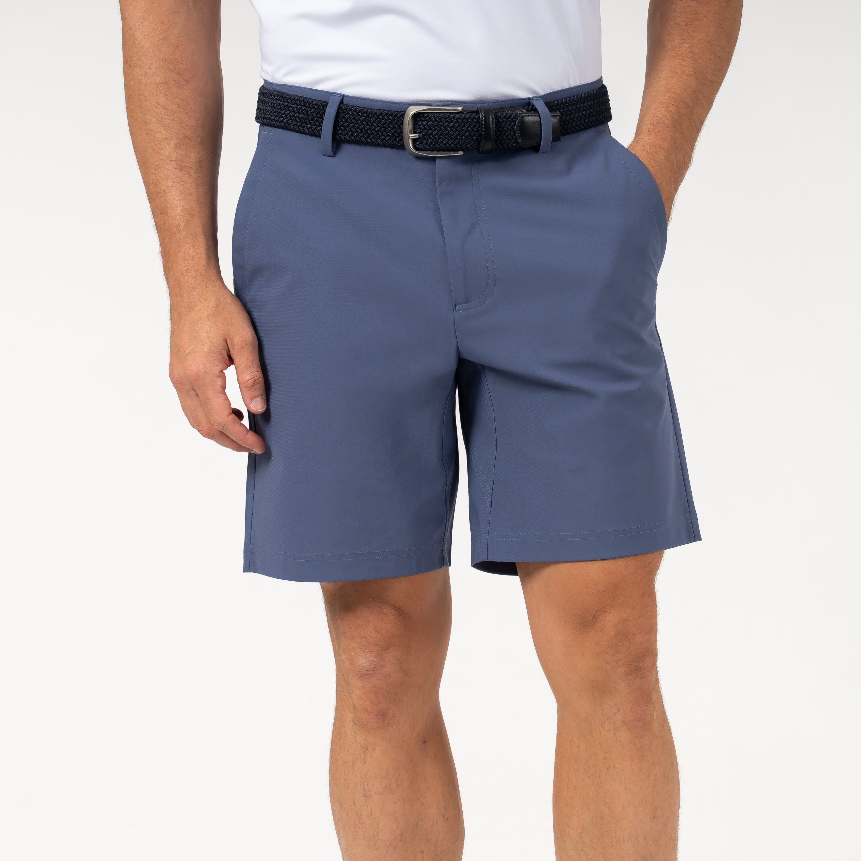 Looper Delta Short | Solid - Slate Blue