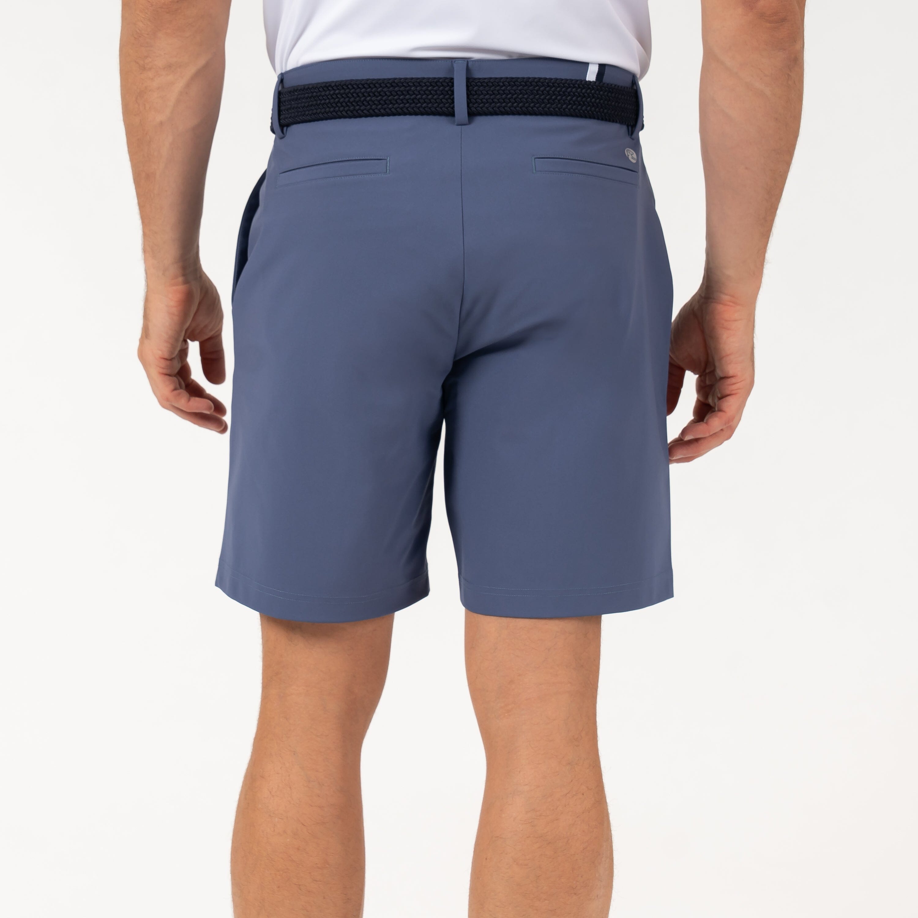 Alternative view of Looper Delta Short | Solid - Slate Blue