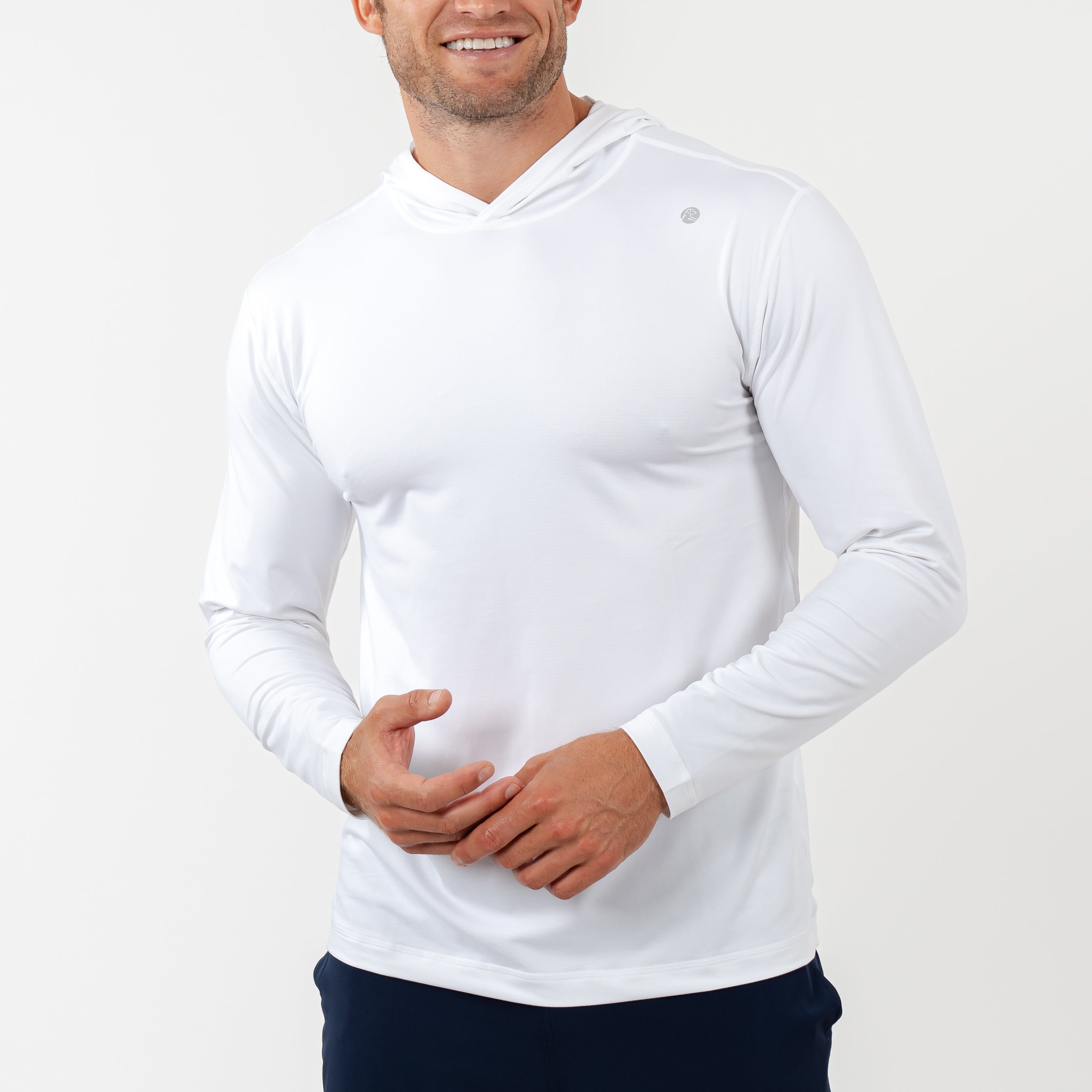 Blitz Tech Hoodie | Solid - White