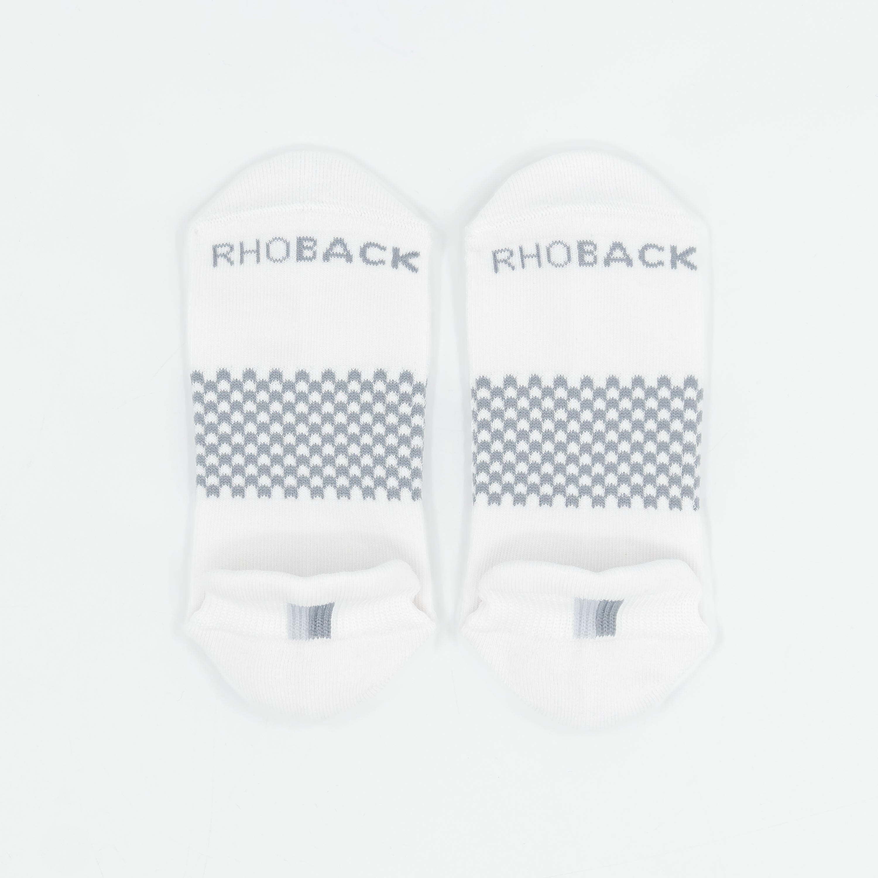 Alternative view of Stratus Performance Ankle Socks (3-Pack) | Solid - White - Thunder Grey (3-Pack)