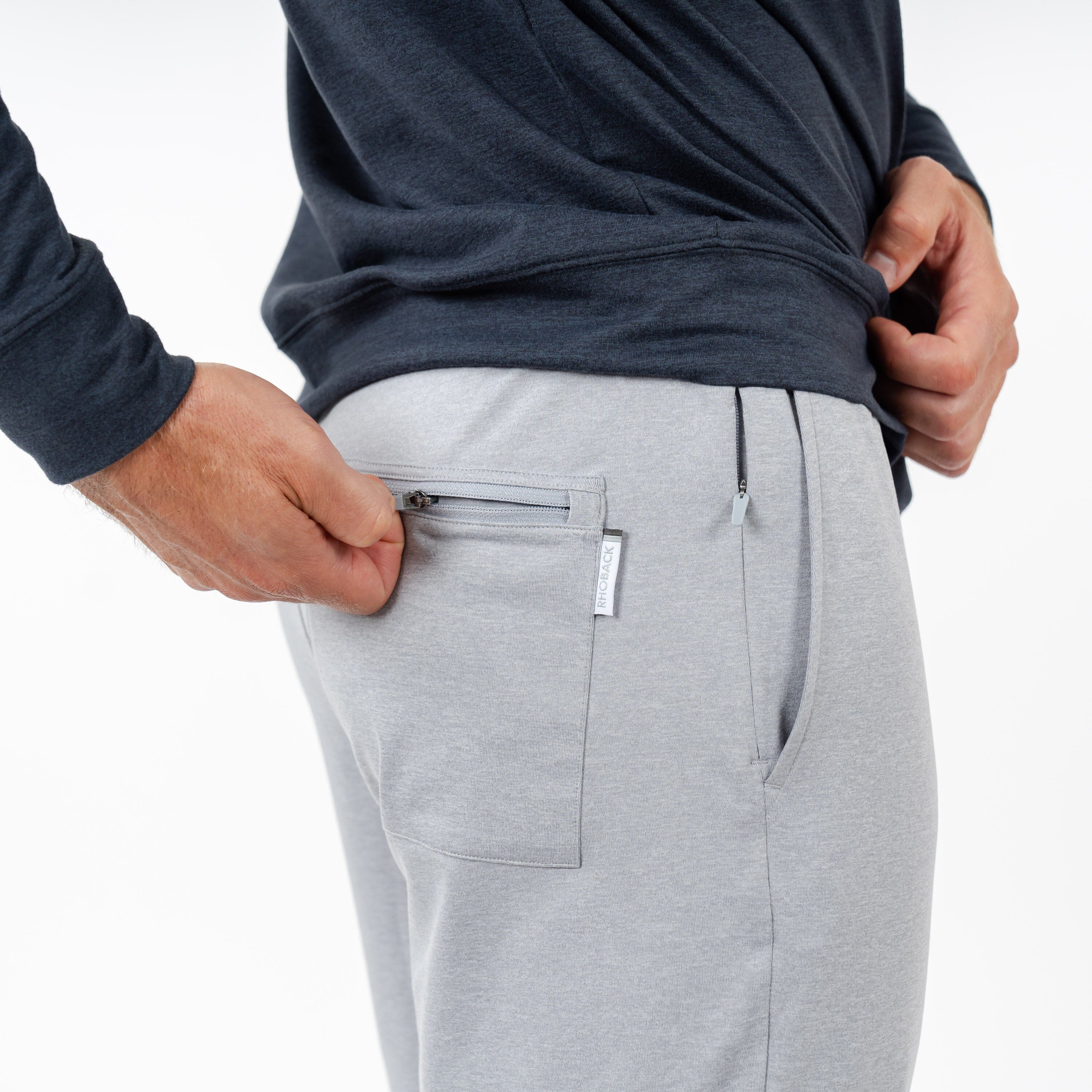 Alternative view of Sprint Performance Jogger | Heather - Stratus Grey/Thunder Grey
