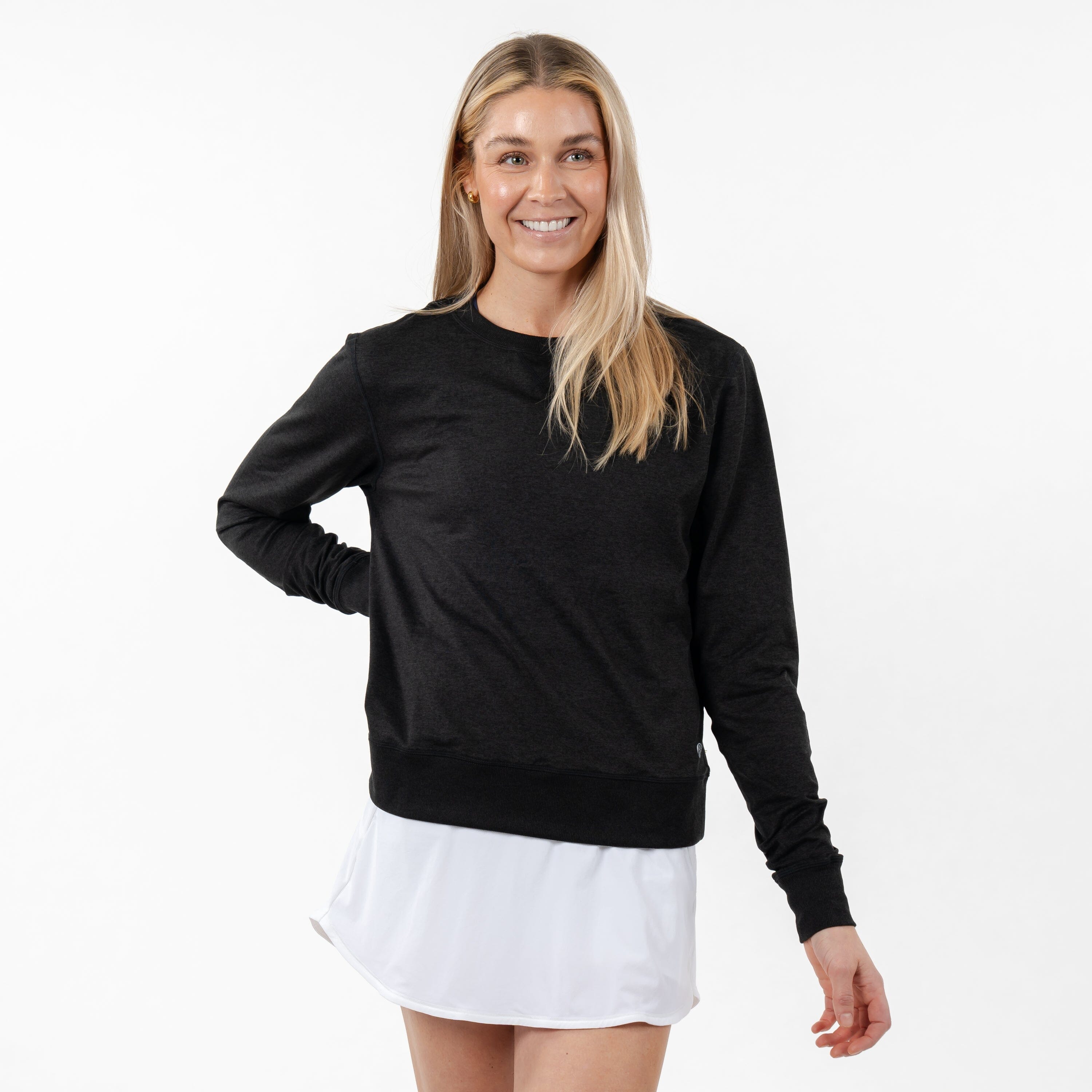 Swift Performance Crew | Heather - Nightfall/Panther Black