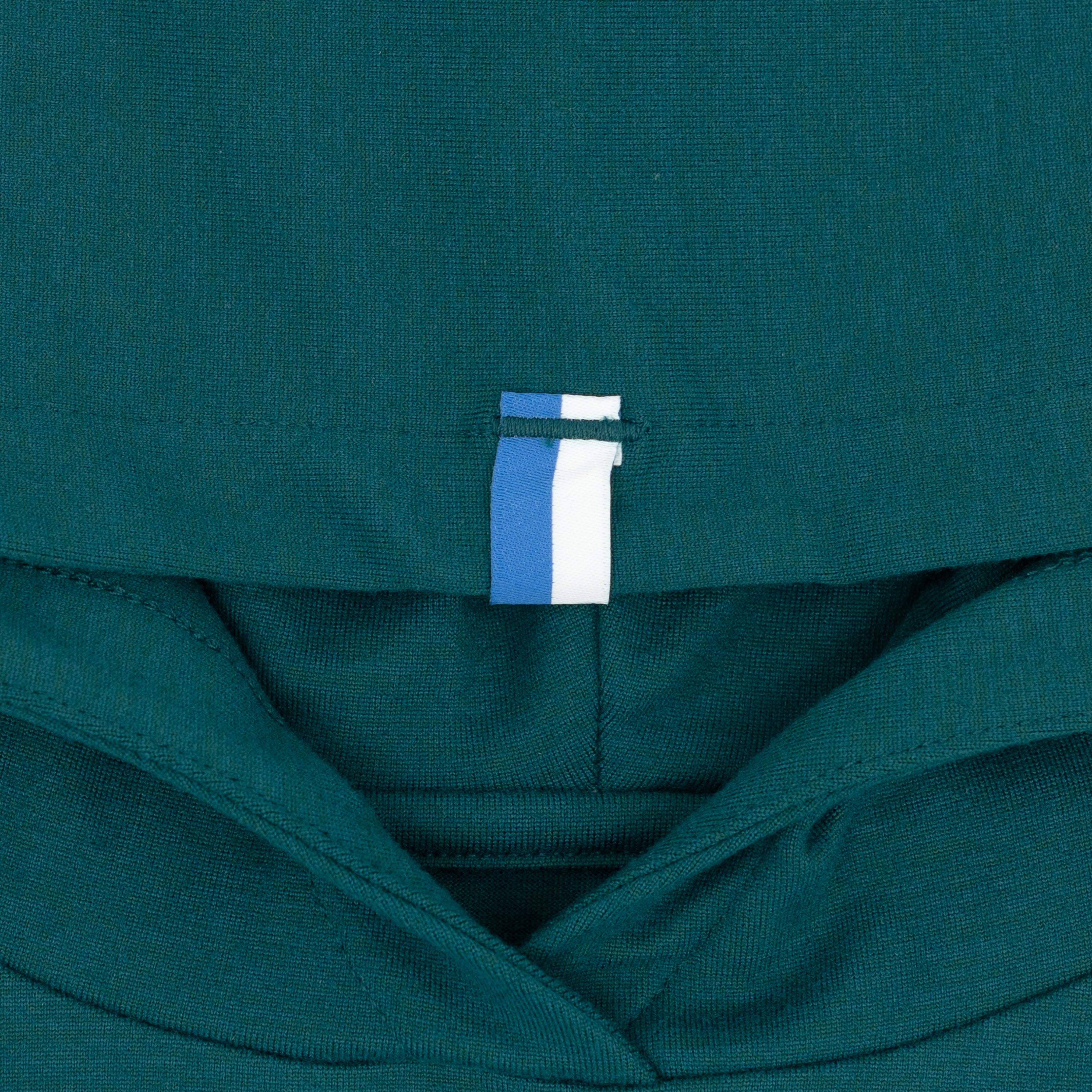 Alternative view of Lil' Hesi Performance Hoodie | Solid - Midnight Green
