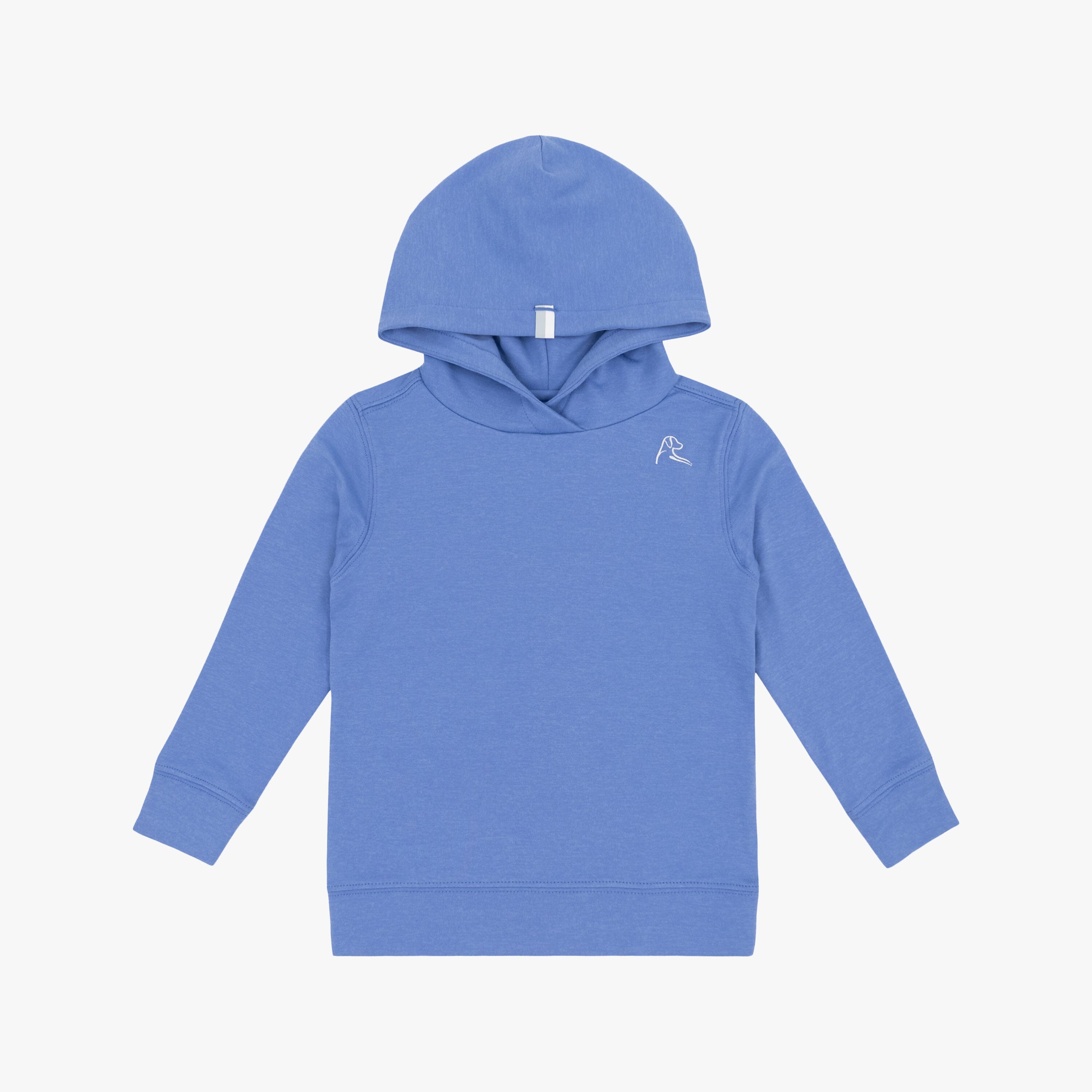 Lil' Hesi Performance Hoodie | Heather - Lavender Blue/Lavender Blue