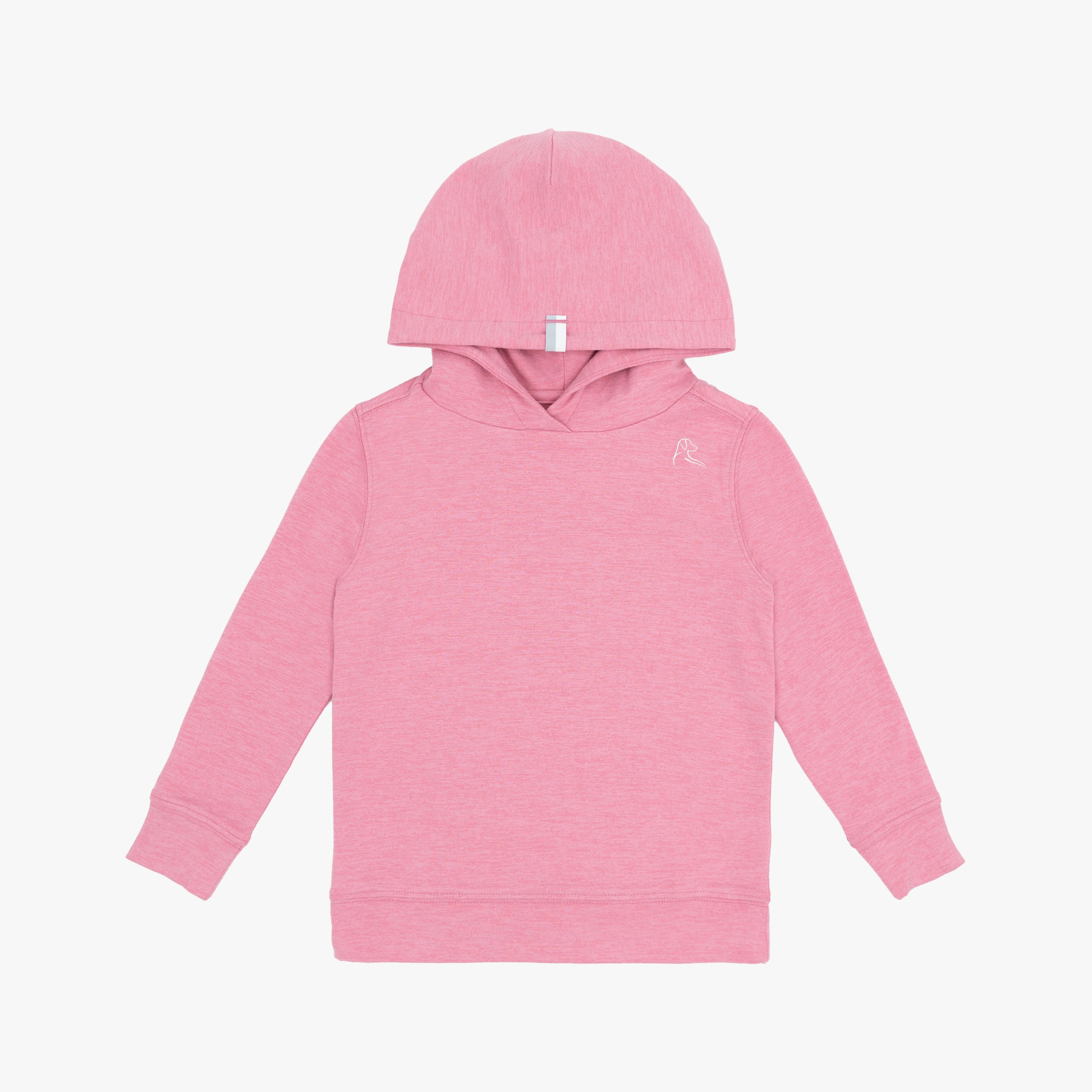 Lil' Hesi Performance Hoodie | Heather - Cashmere Pink/Cashmere Pink