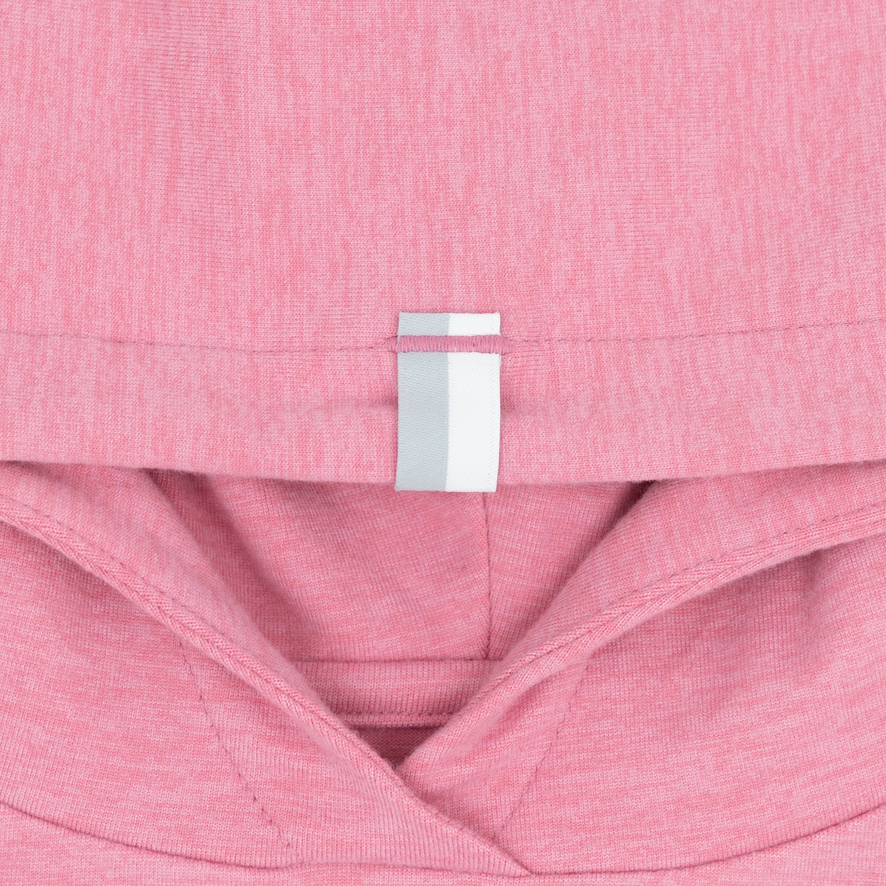 Alternative view of Lil' Hesi Performance Hoodie | Heather - Cashmere Pink/Cashmere Pink