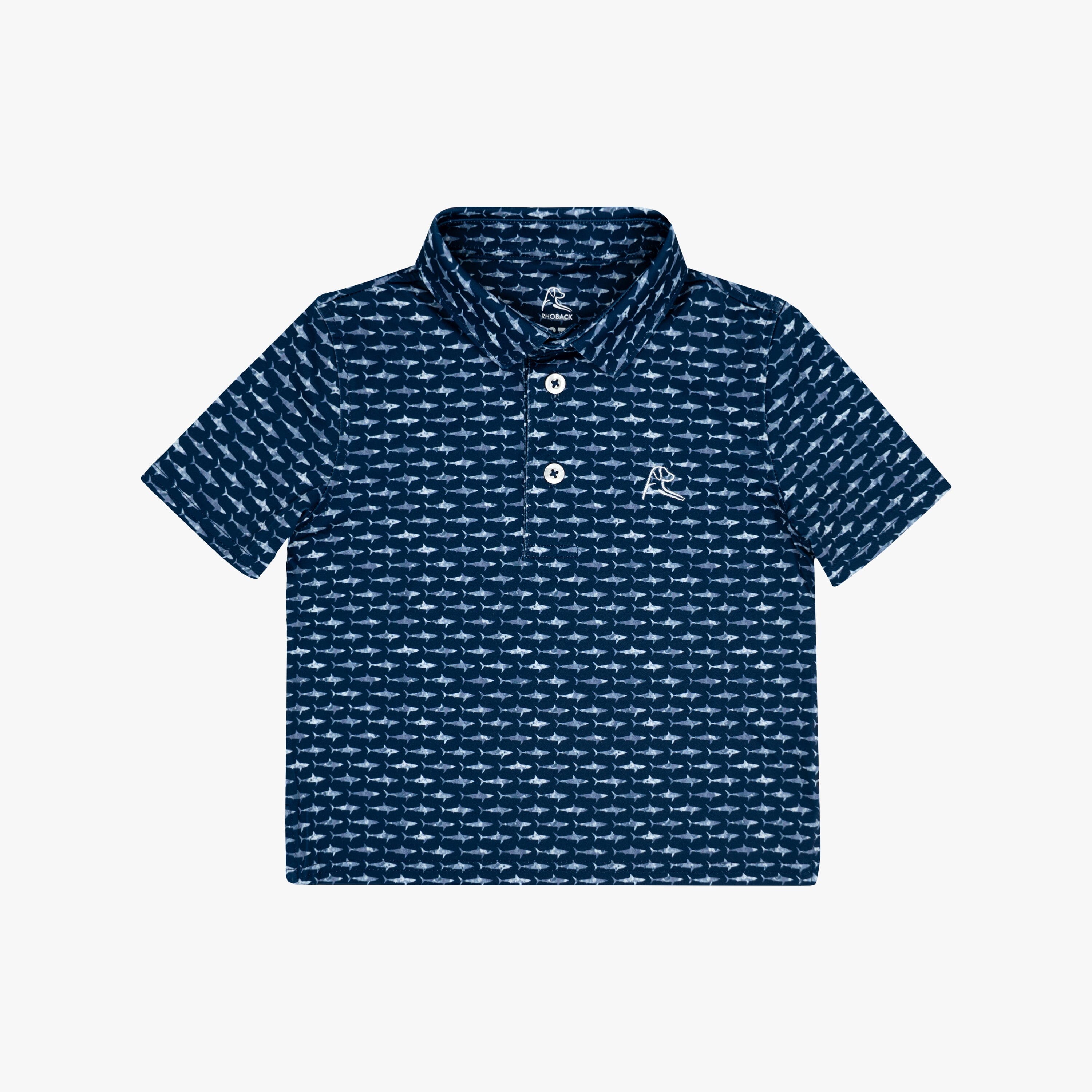 The Lil' Shark | Performance Polo | The Shark - Admiral Navy