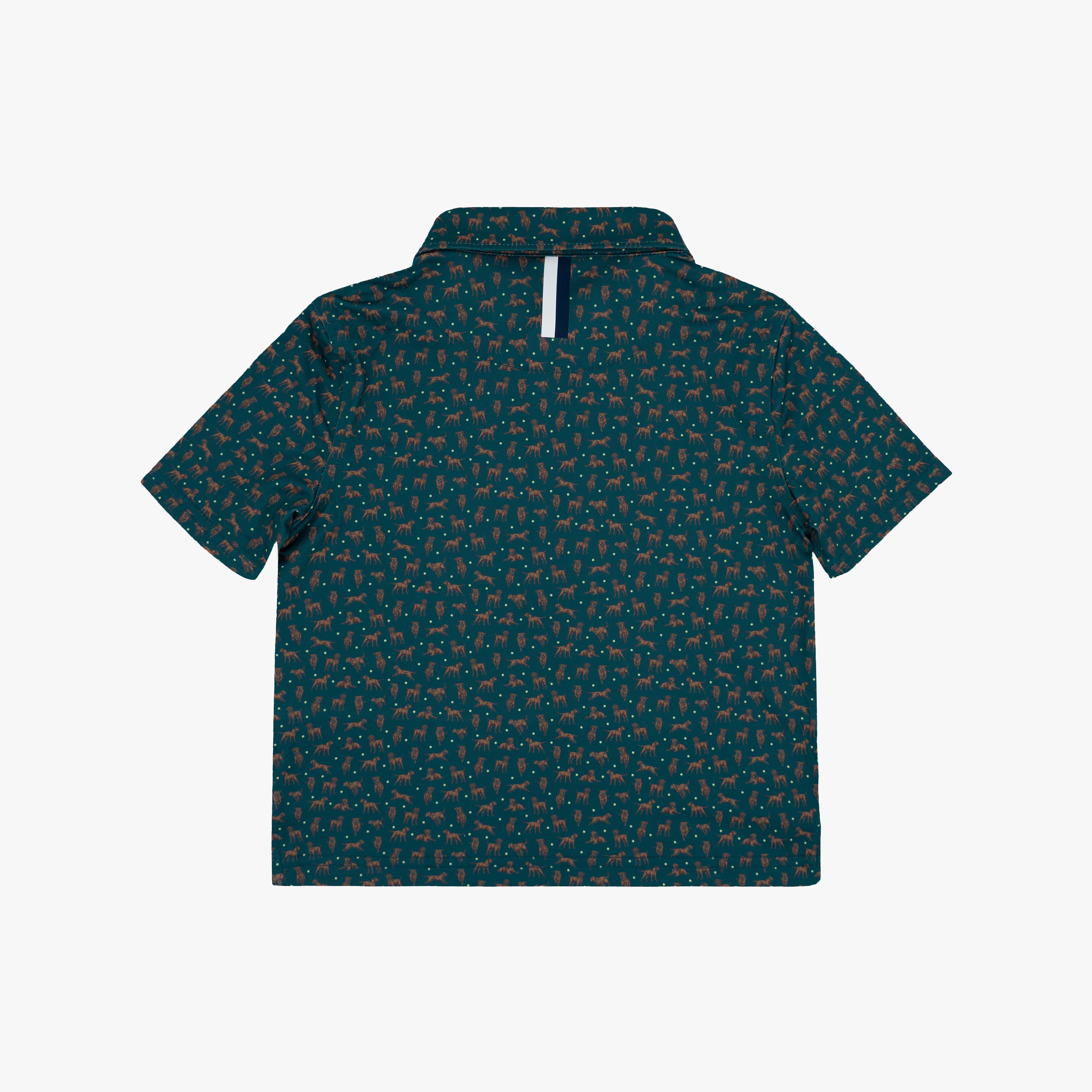 Alternative view of The Lil' Lab 2.0 | Performance Polo | The Lab 2.0 - Midnight Green/Bunker Brown