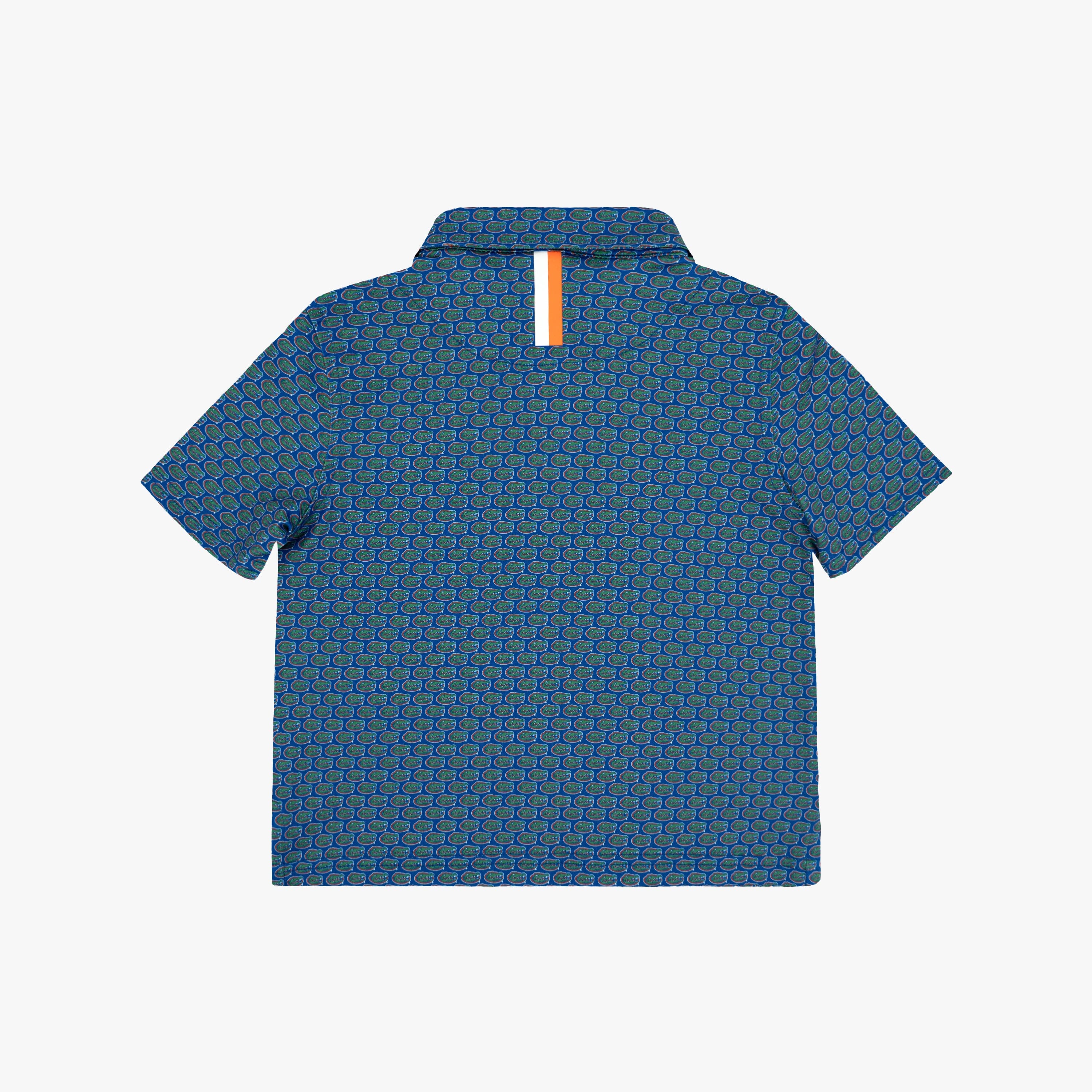 Alternative view of The Lil' Florida Gators® | Collegiate Polo | The Florida Gators® - Ocean Blue/Gator Green